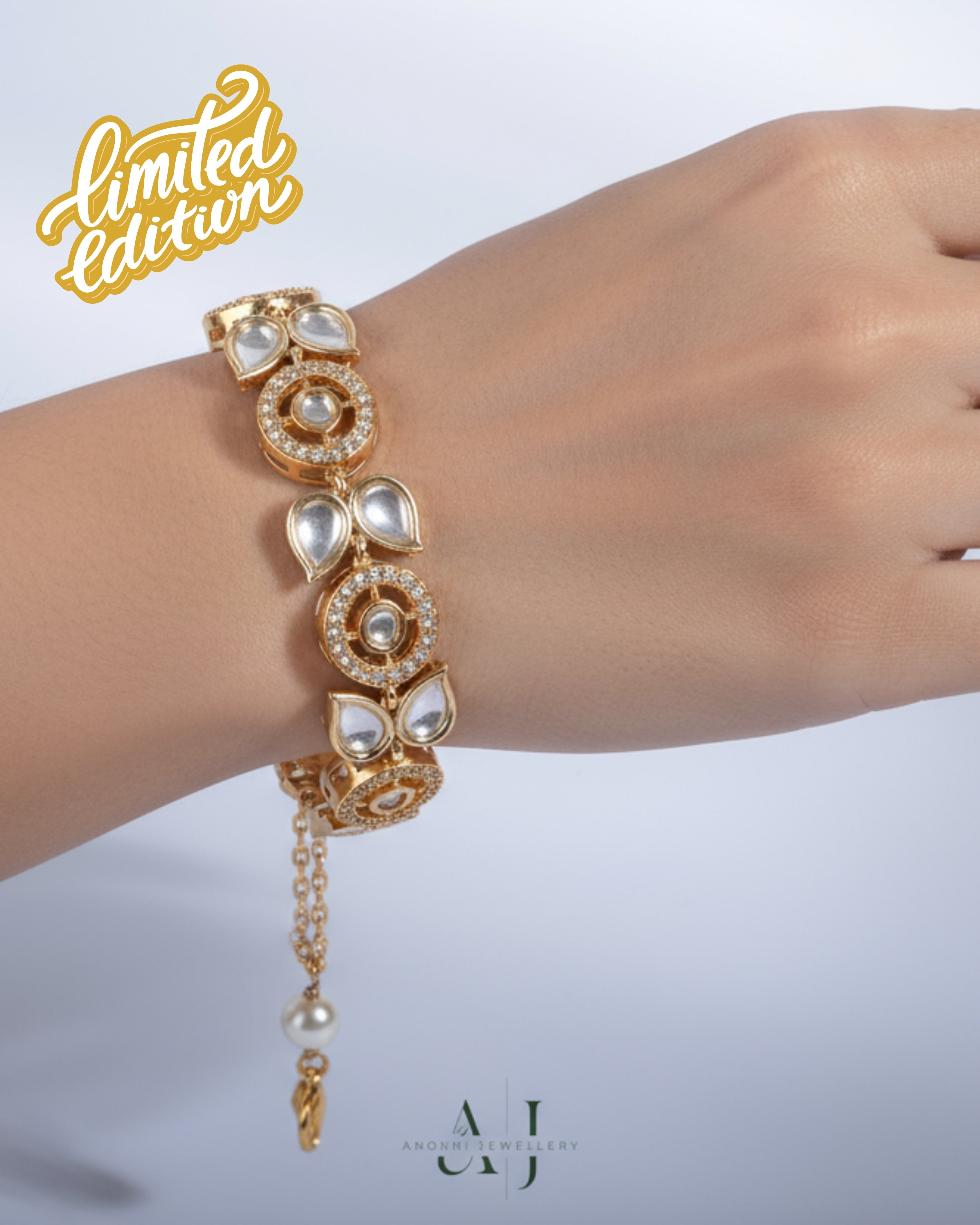 Anokhi Opulent Kundan Bracelet