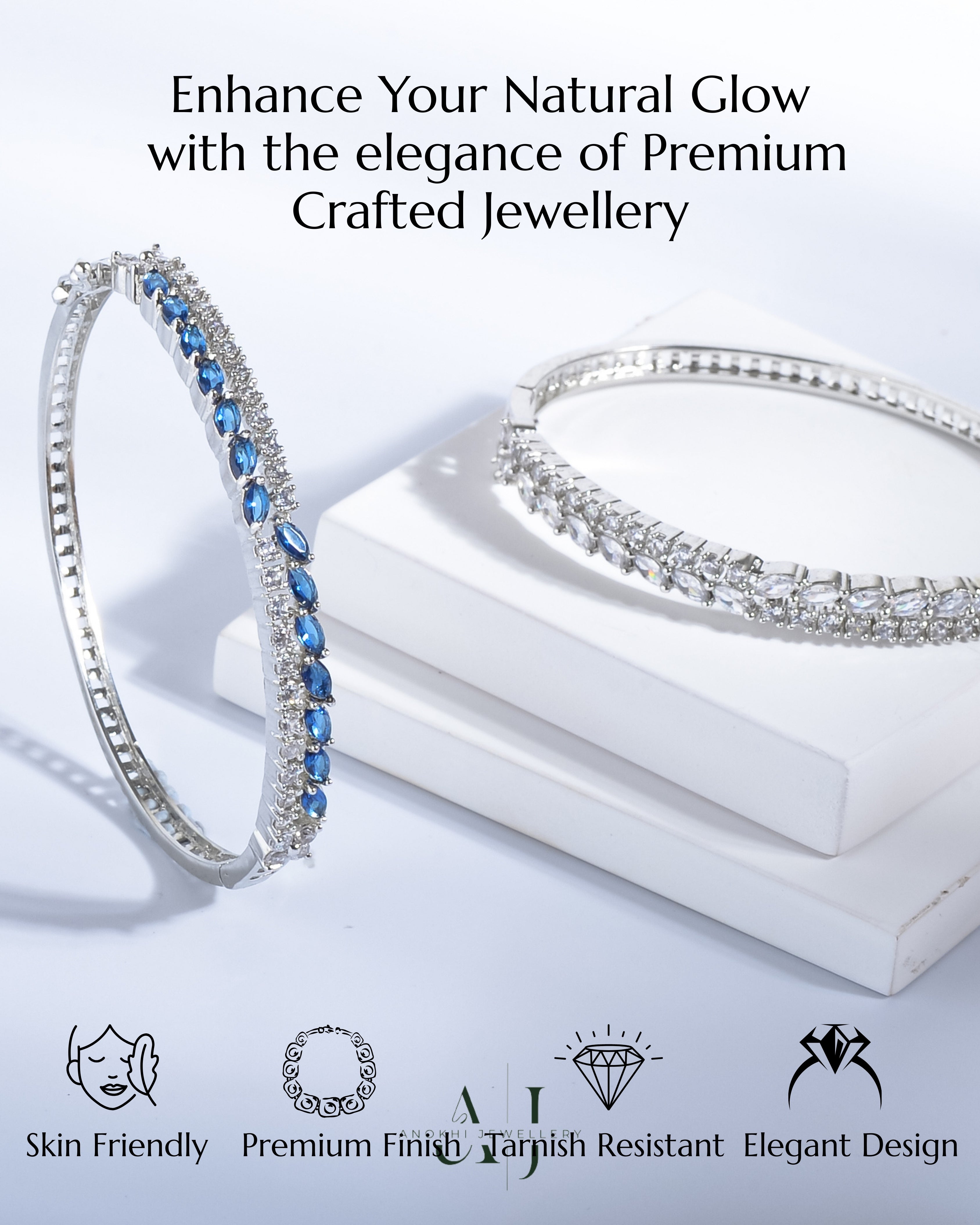 Anokhi Radiant Reverie American Diamond Kada