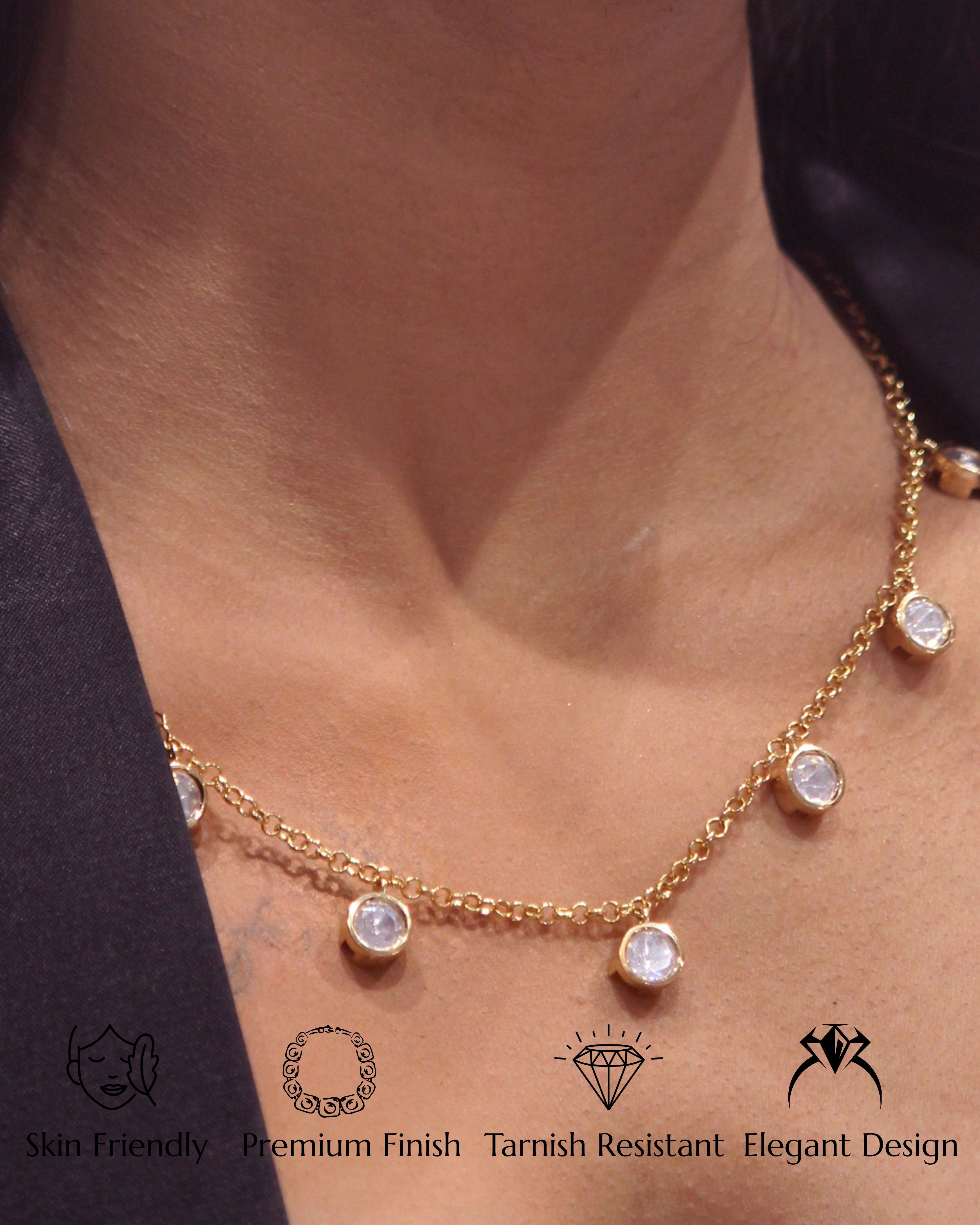 Anokhi Signature Kundan Studded Chain