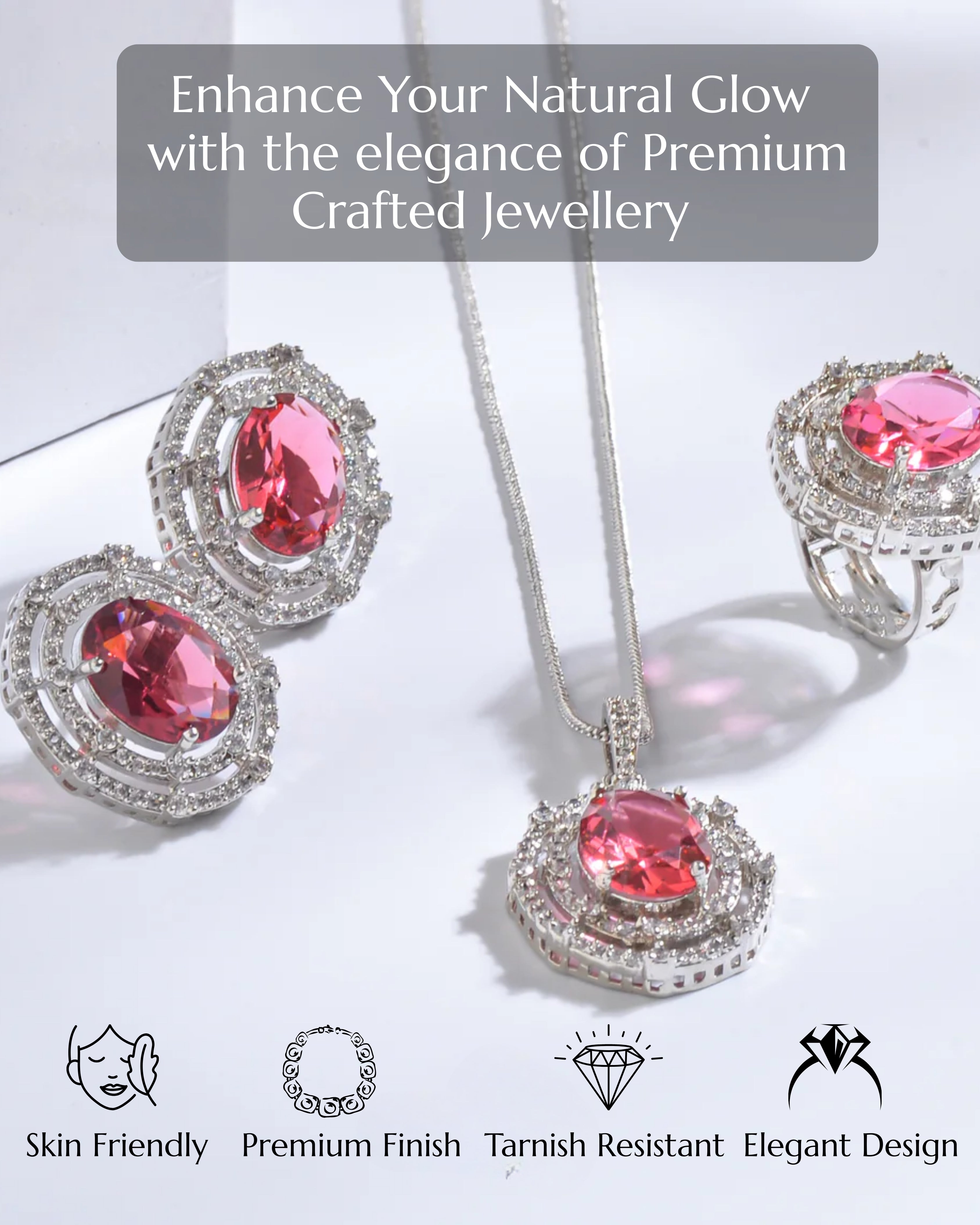 Anokhi Cluster AD Pendant combo