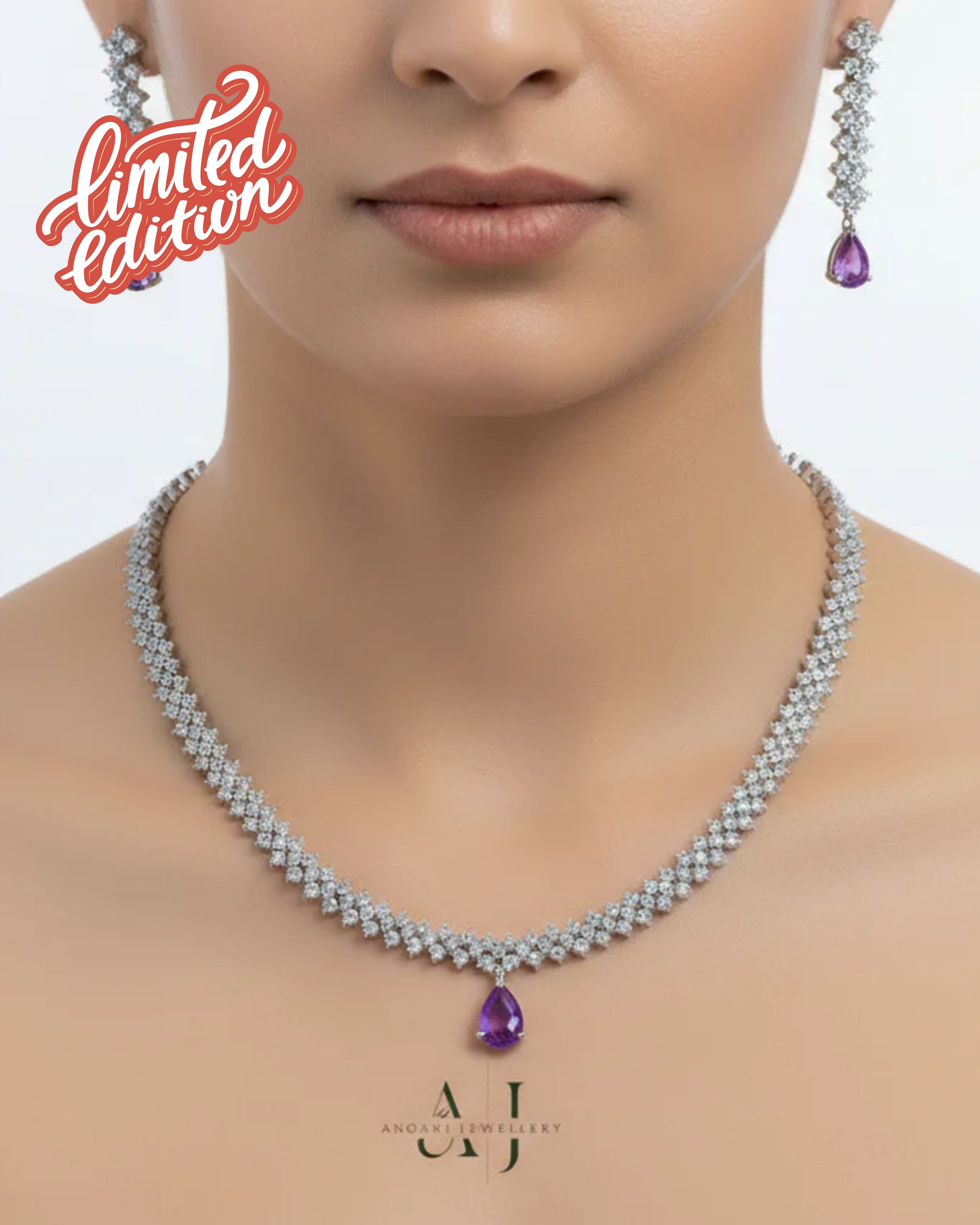 Anokhi Symphony AD Necklace