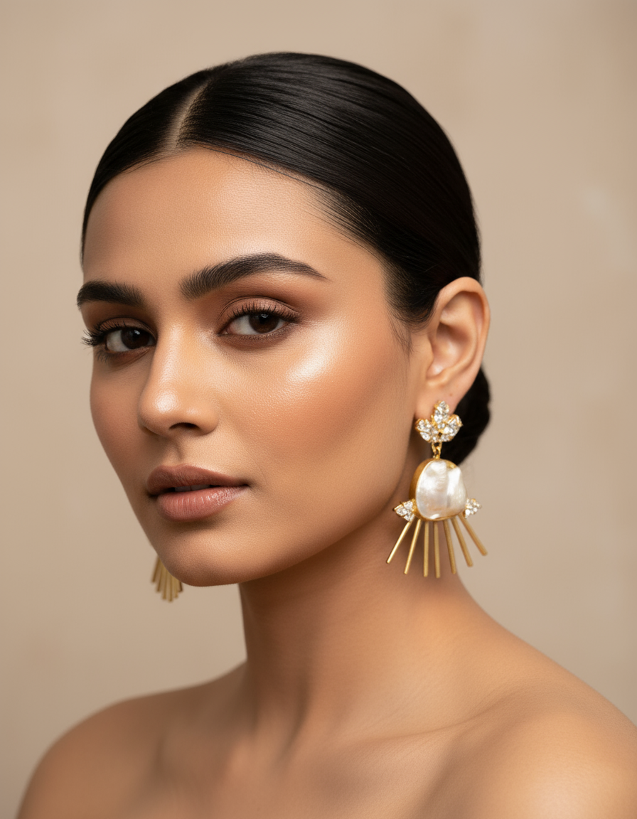 Baroque Pearl Earrings