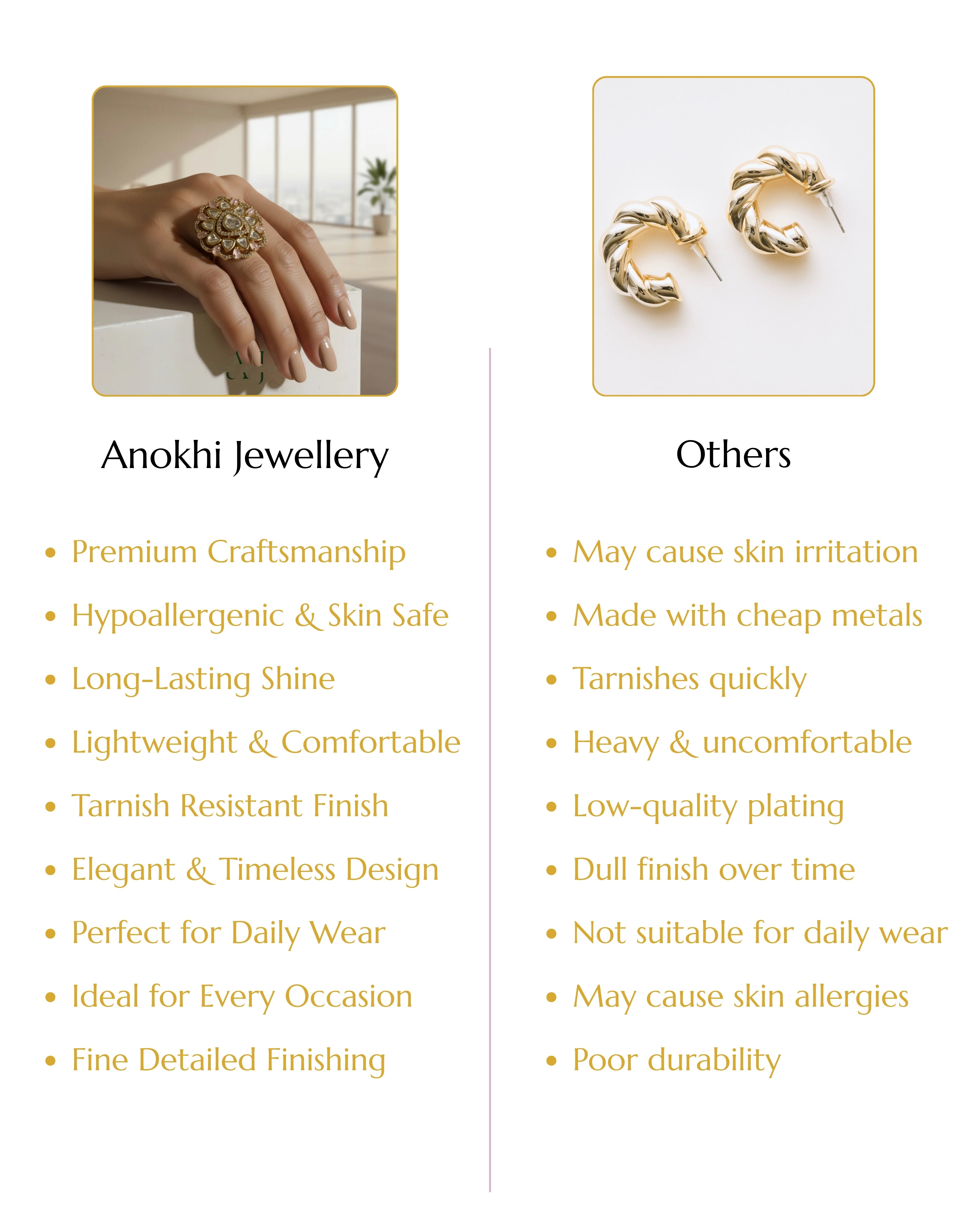Gulab Ring - Pastel Pink Kundan Adjustable Ring India | Anokhi