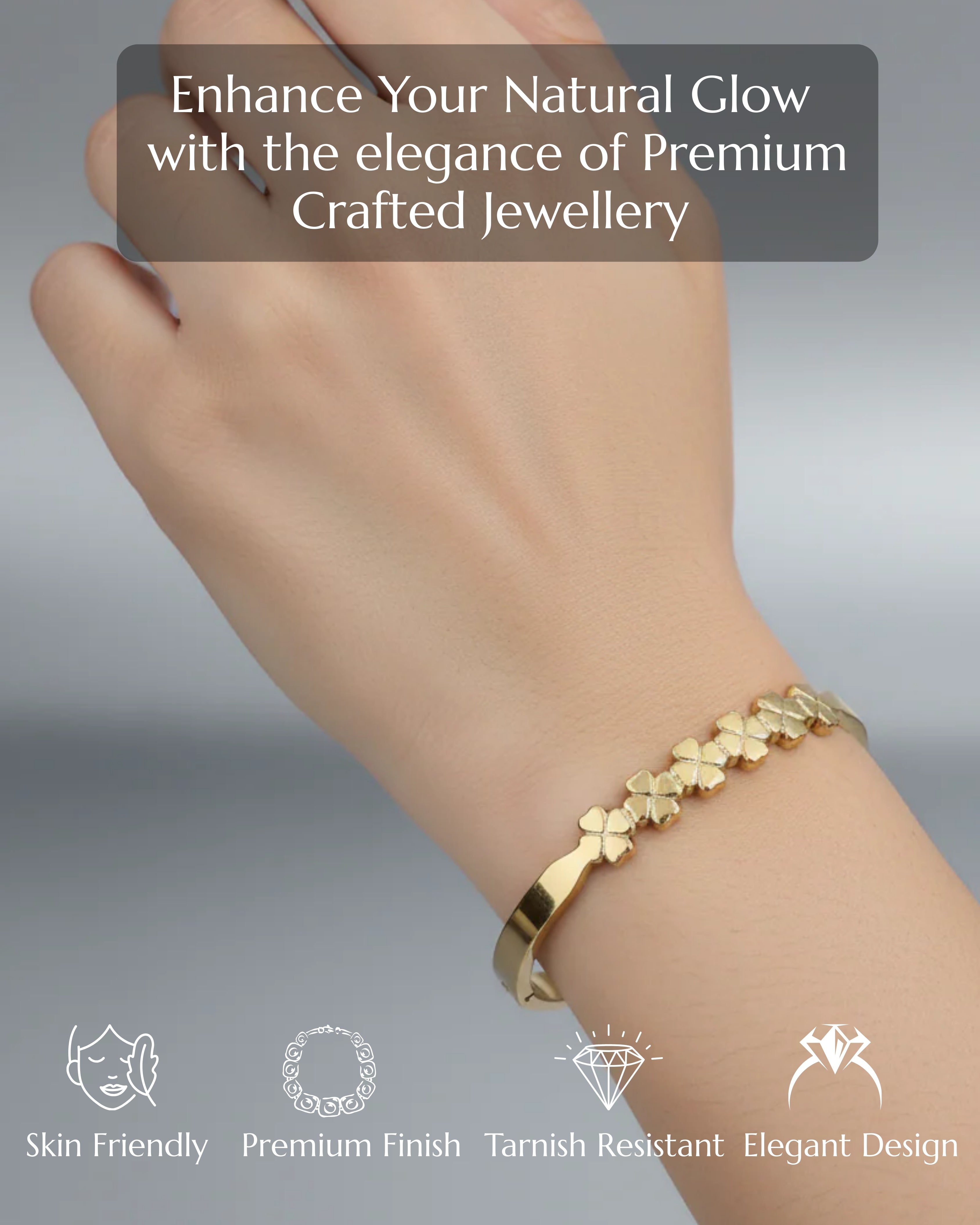 Anokhi floral hand charm