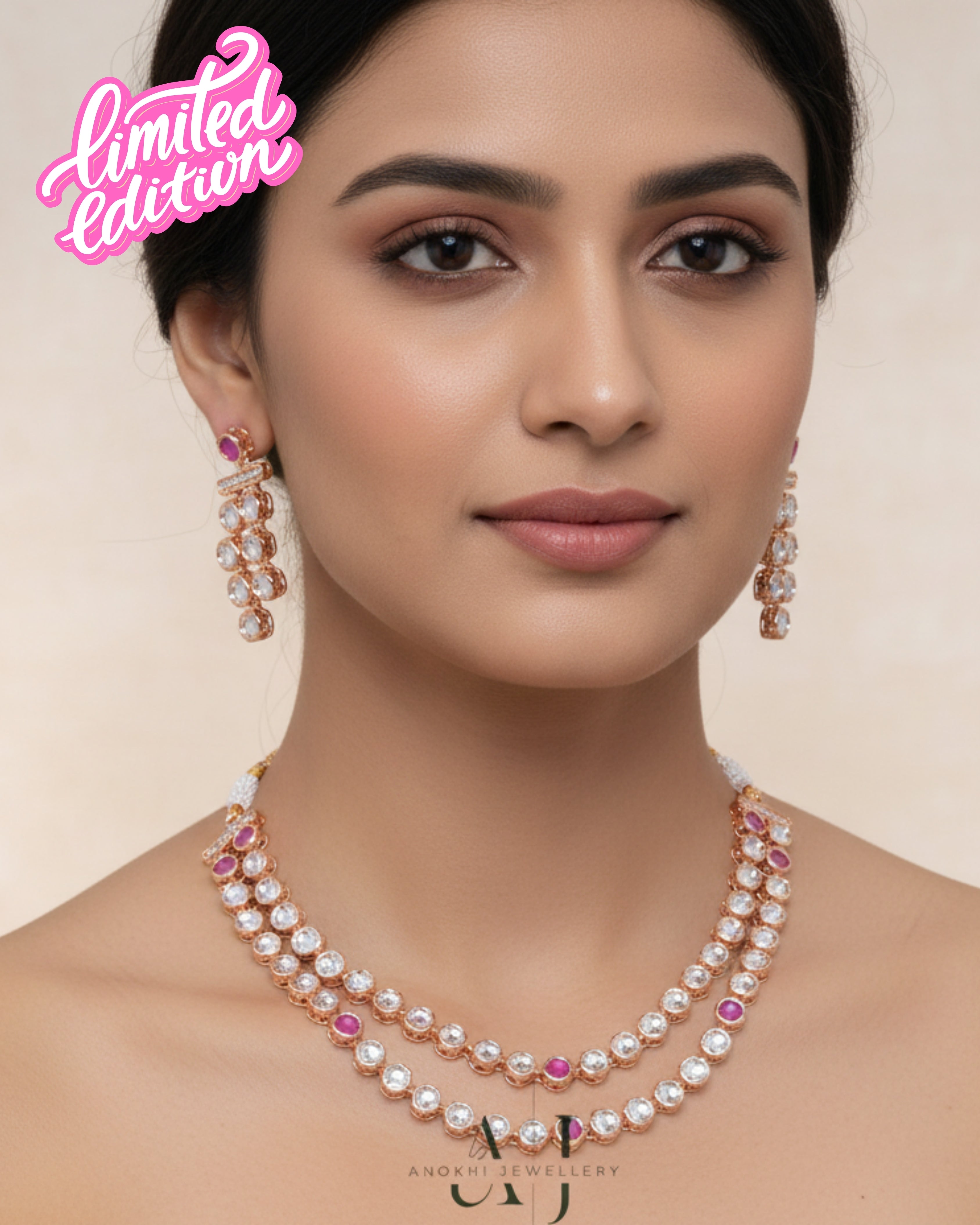 Anokhi Heirloom Harmony: The Preeti Kundan Necklace