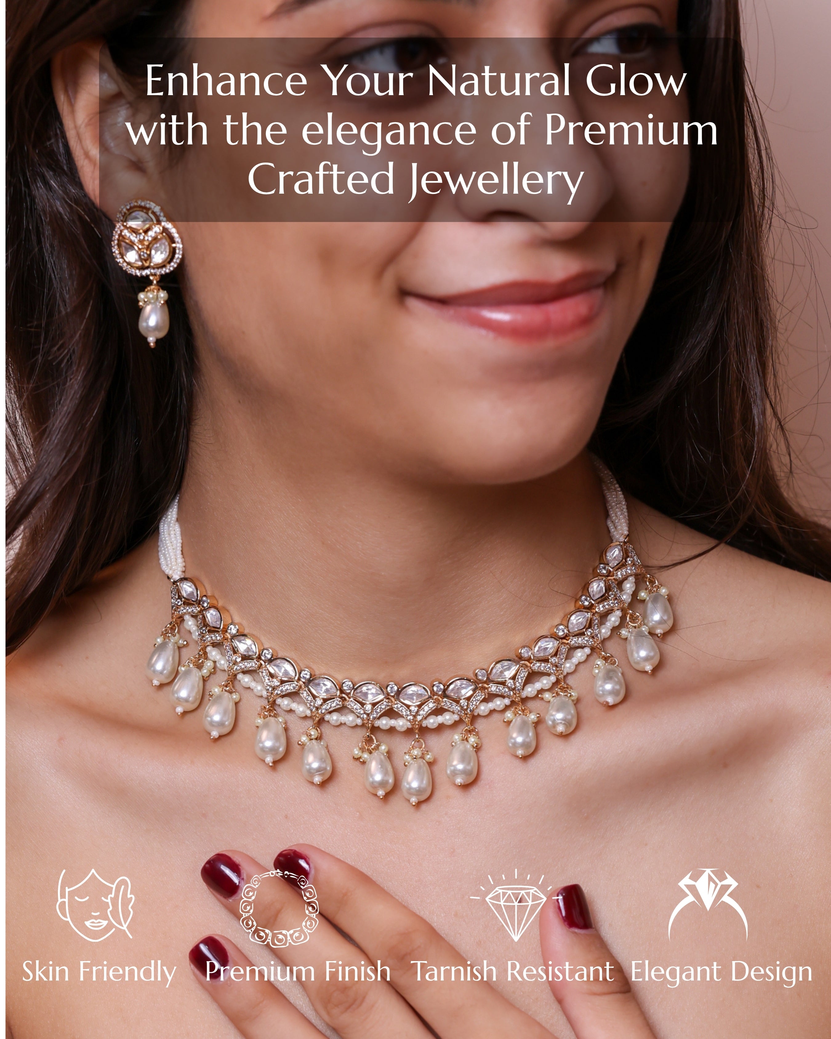 Anokhi Ivory Pearl Elegance