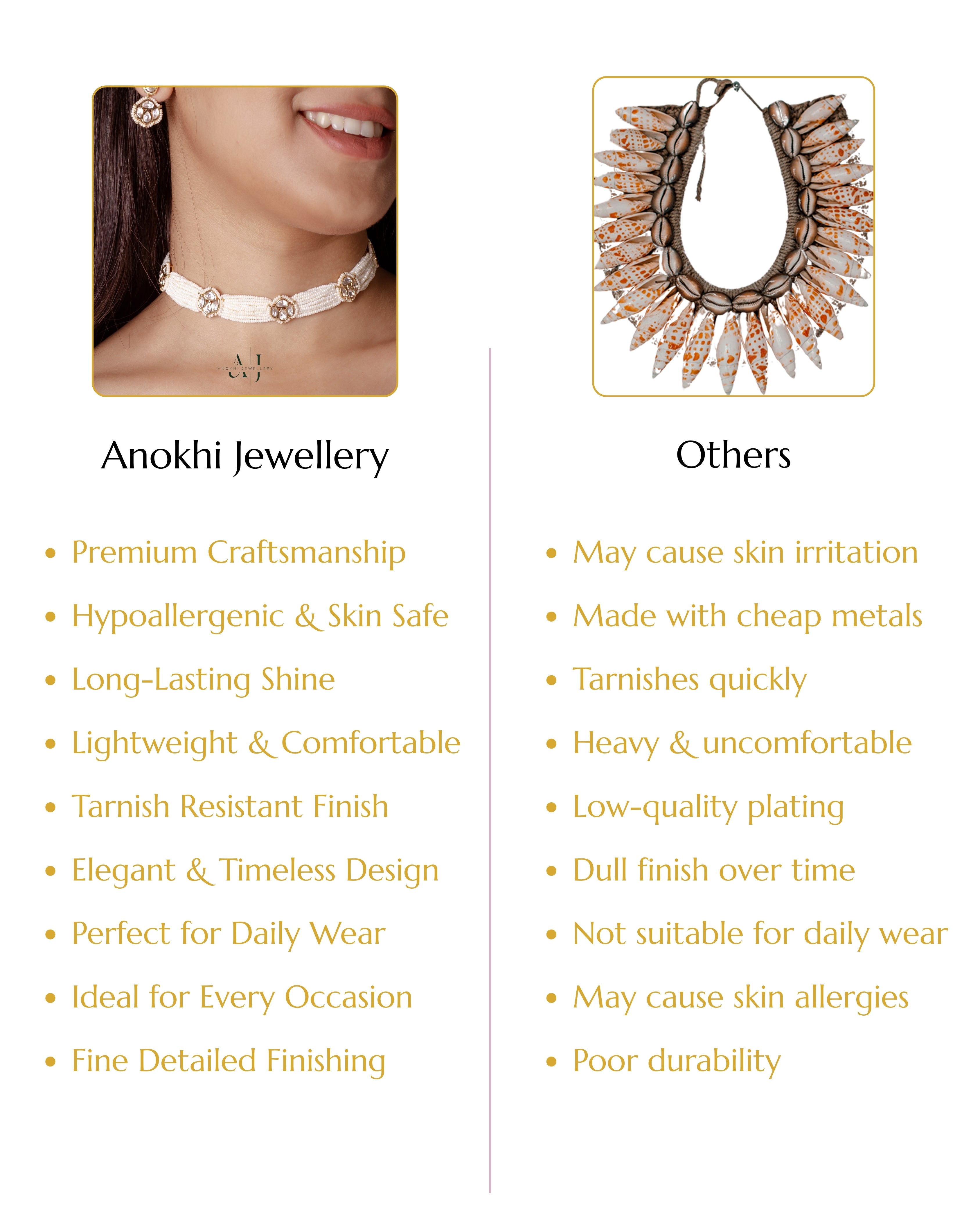 Anokhi Radiant Royalty: The Rajkumari Kundan Necklace