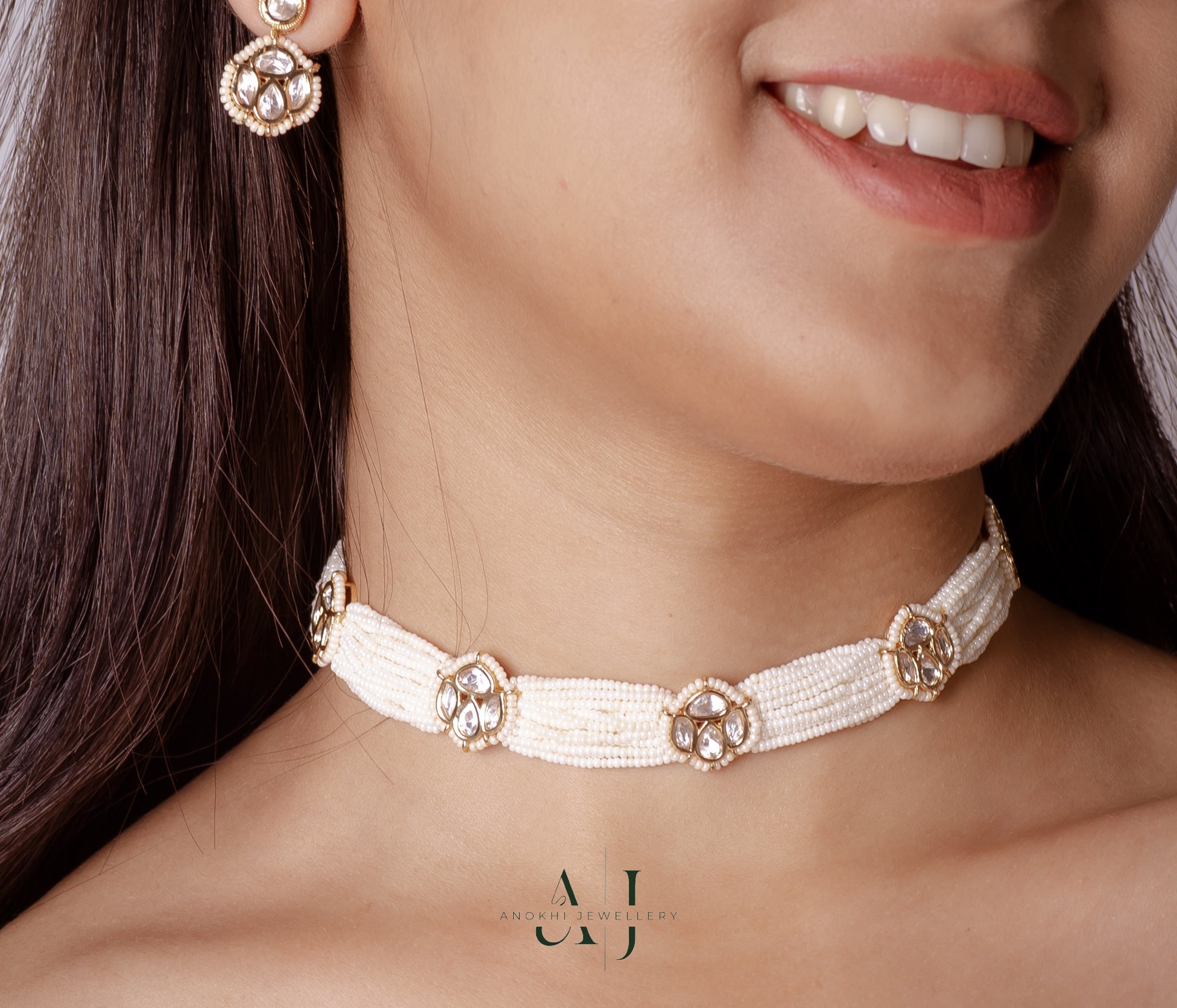 Anokhi Radiant Royalty: The Rajkumari Kundan Necklace