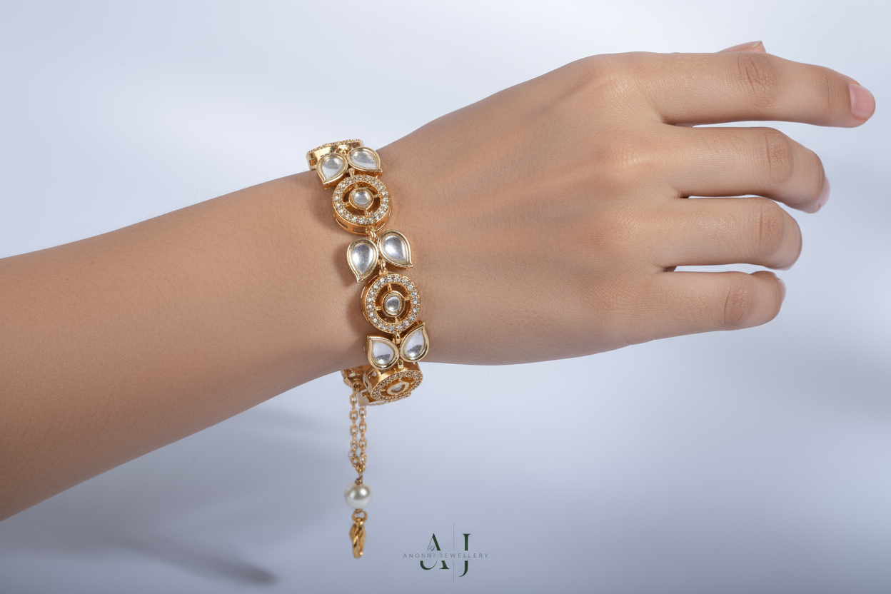 Anokhi Opulent Kundan Bracelet