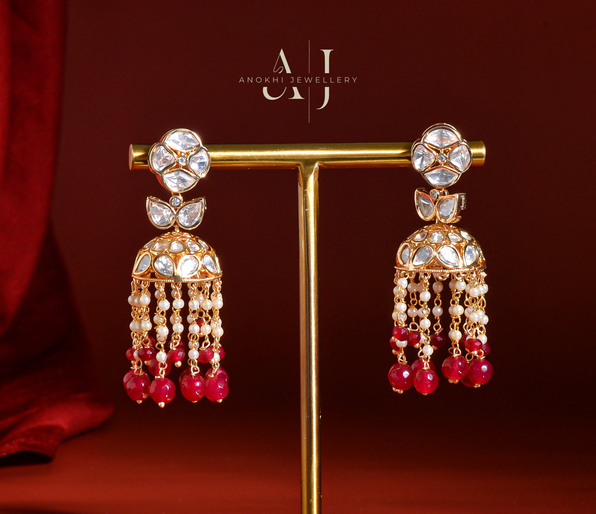 Anokhi Pushp Hanging Jhumki - AJA001