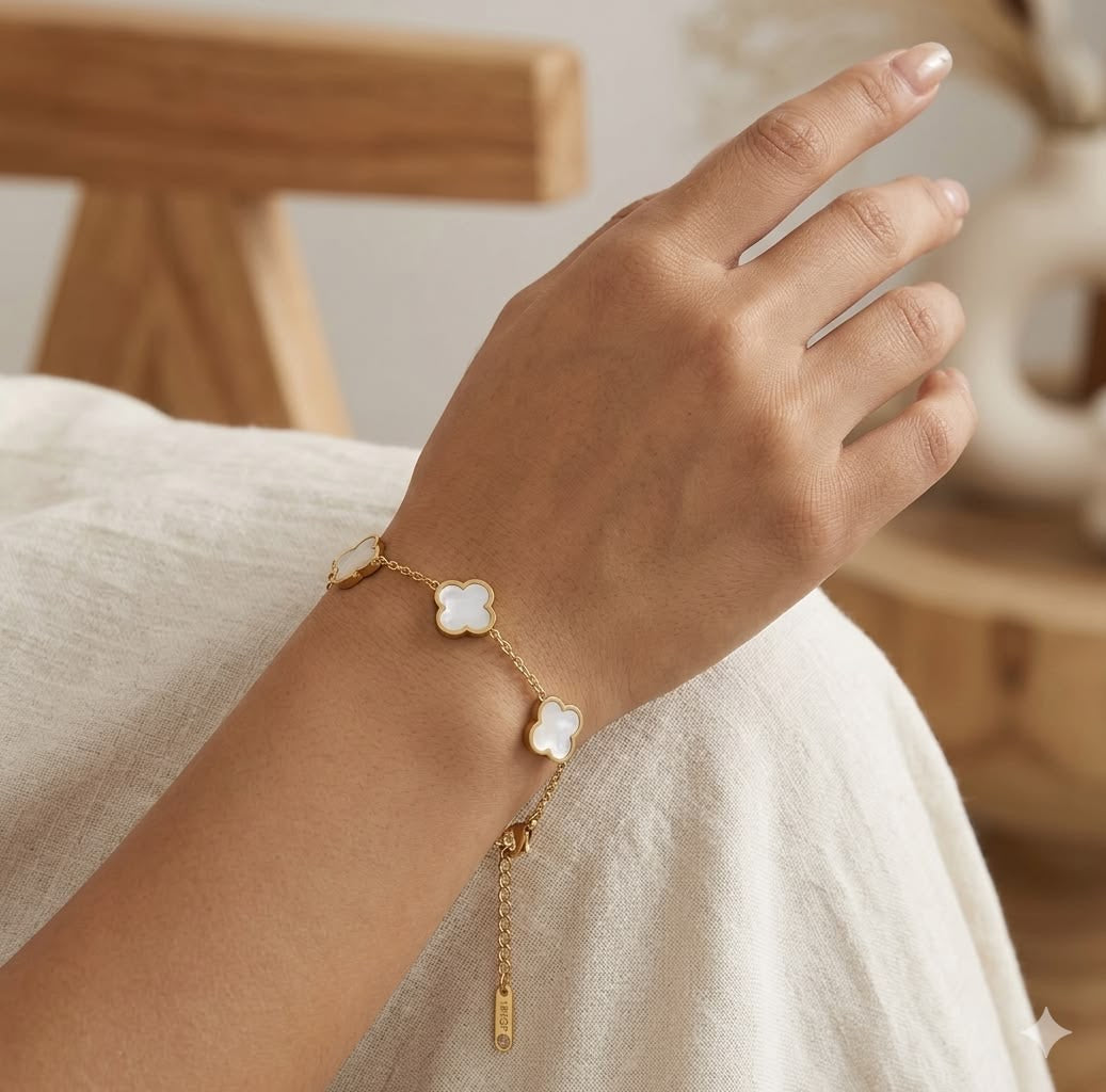 Anokhi Clover bracelets