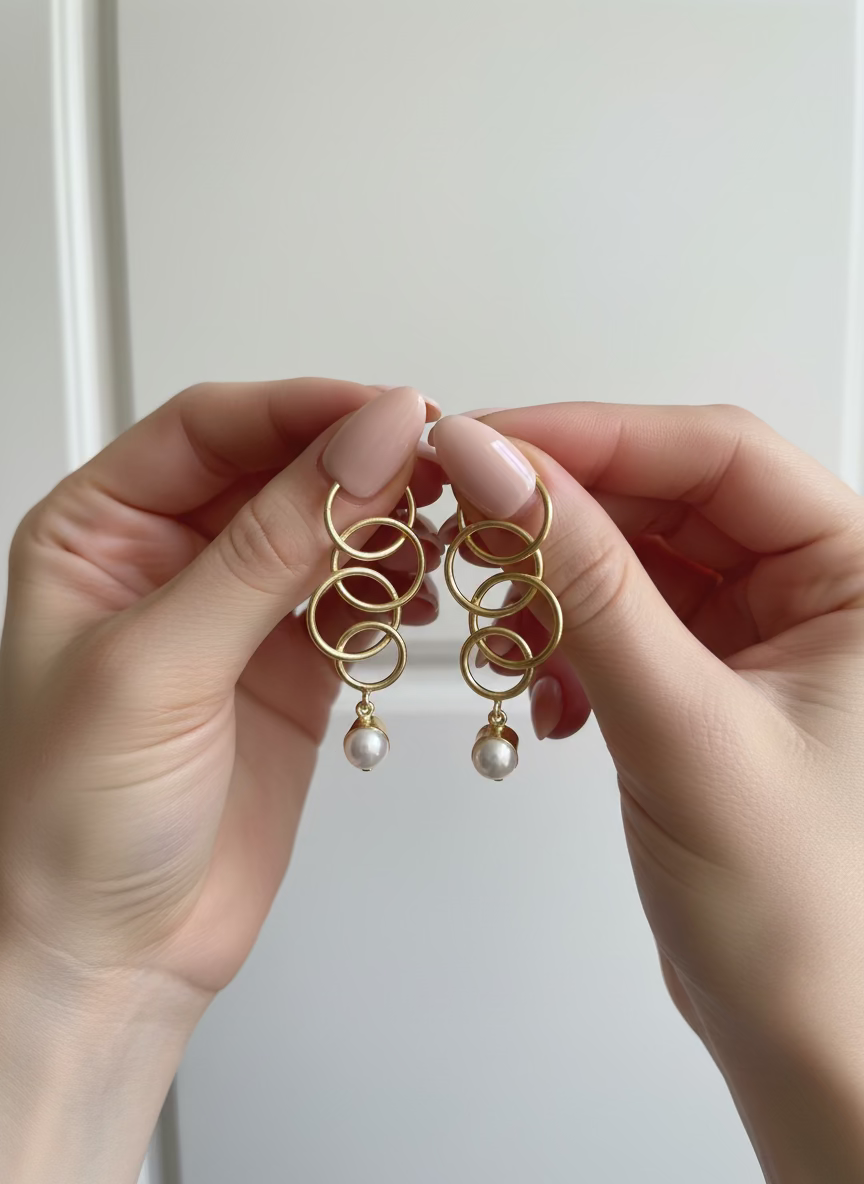 Long Spiral Earrings