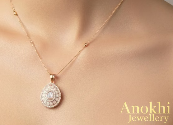 Anokhi Pendant Set with Earrings