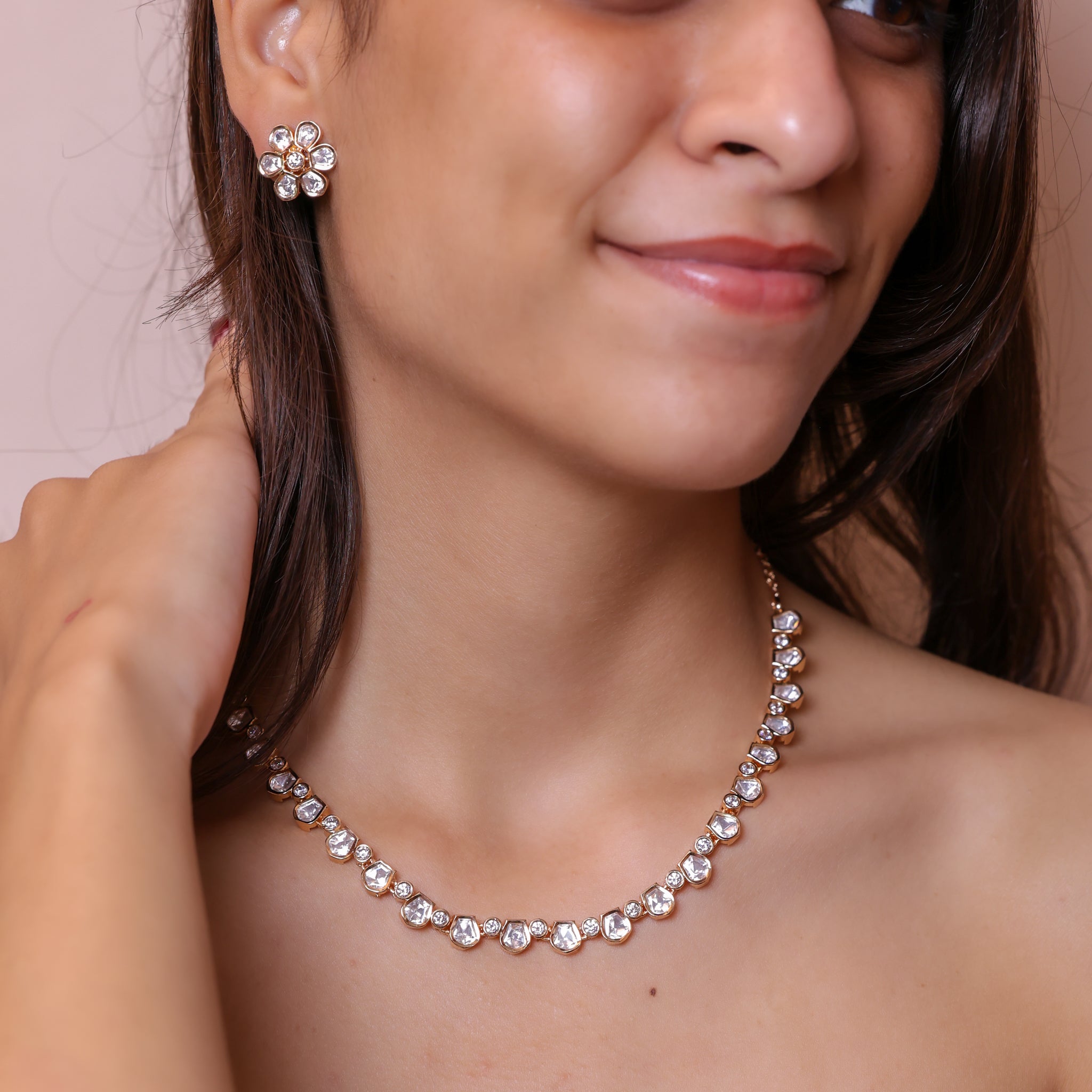 Anokhi Crystal Line Elegance Set
