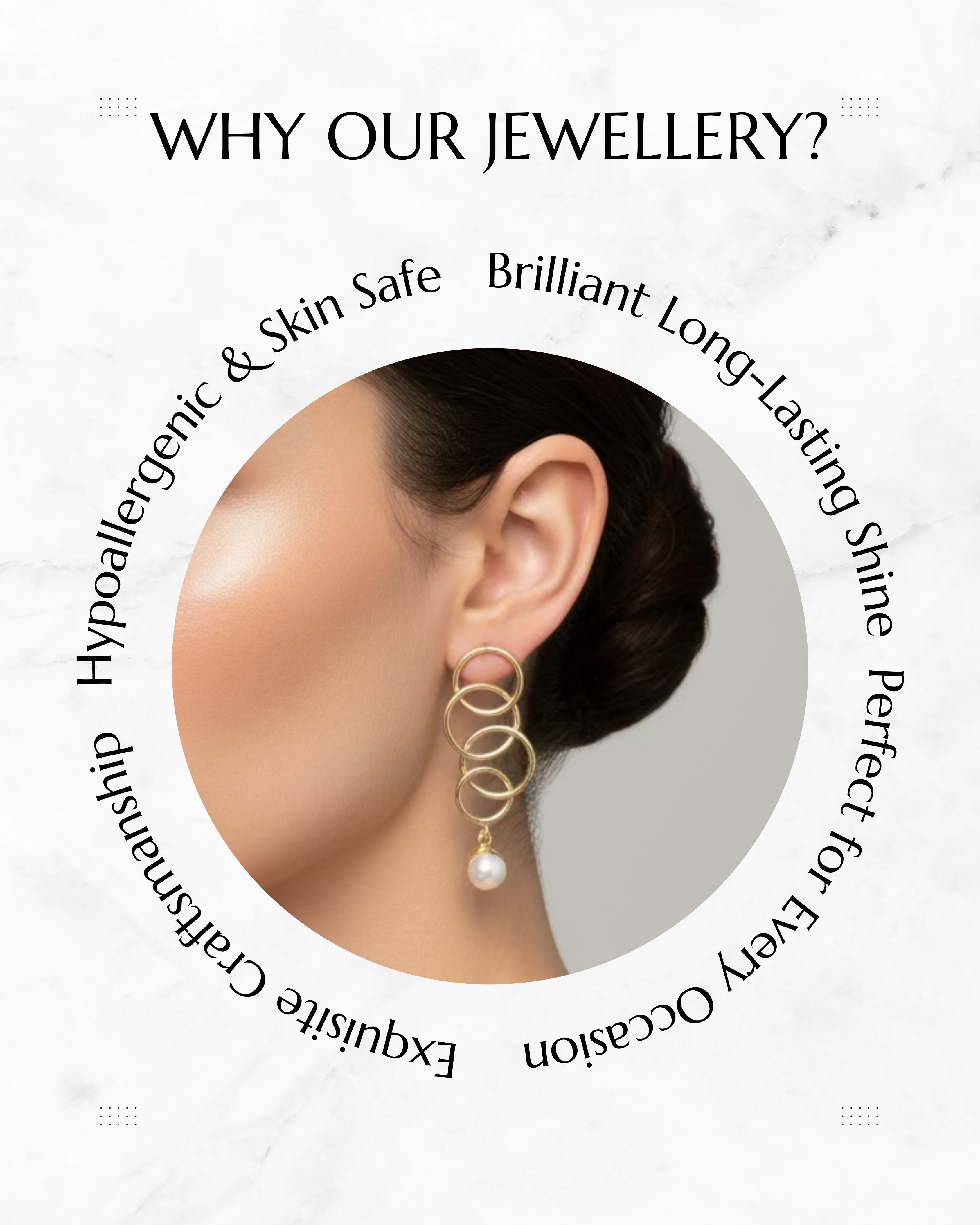 Long Spiral Earrings