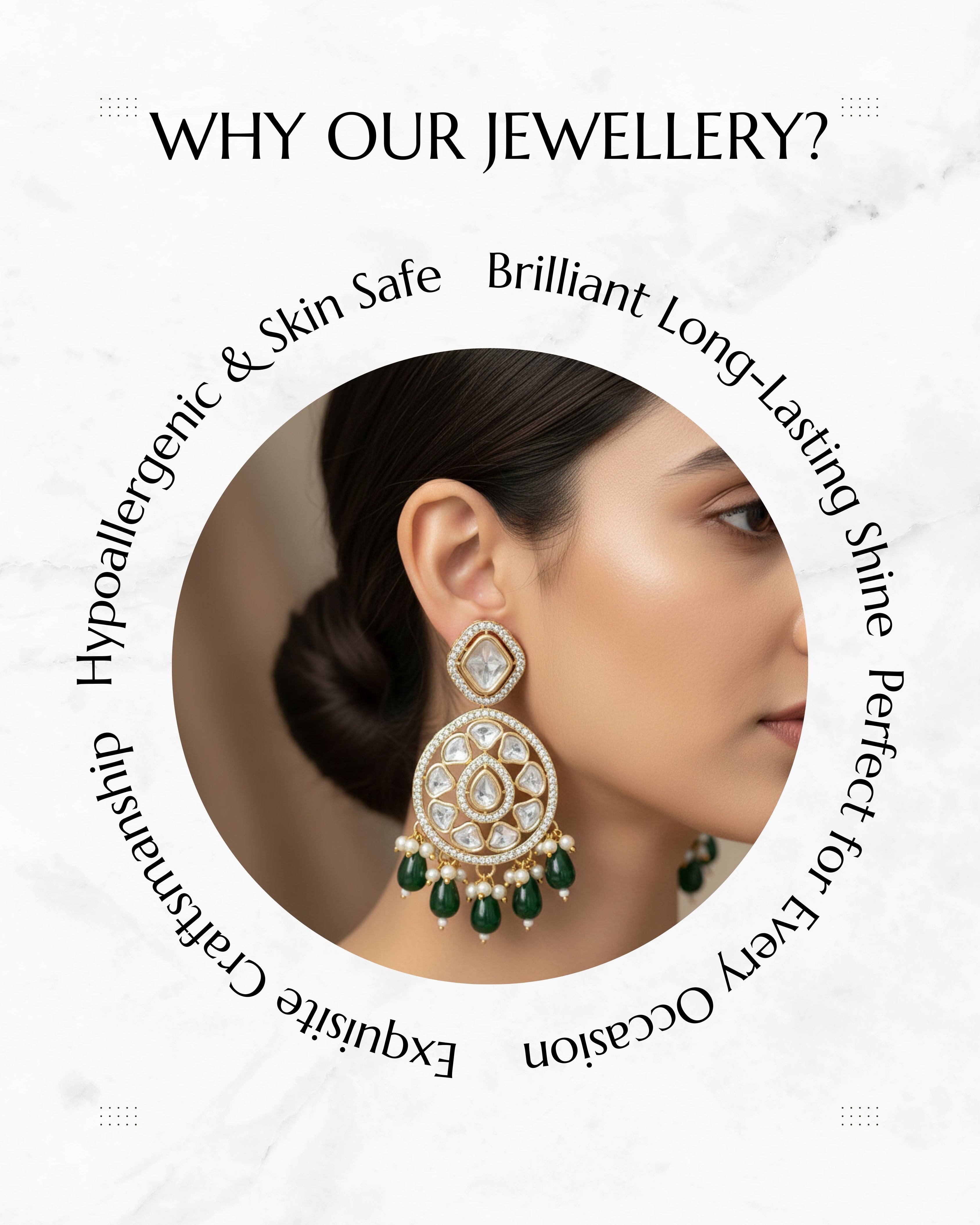 Anokhi Chandabali Kundan Earrings