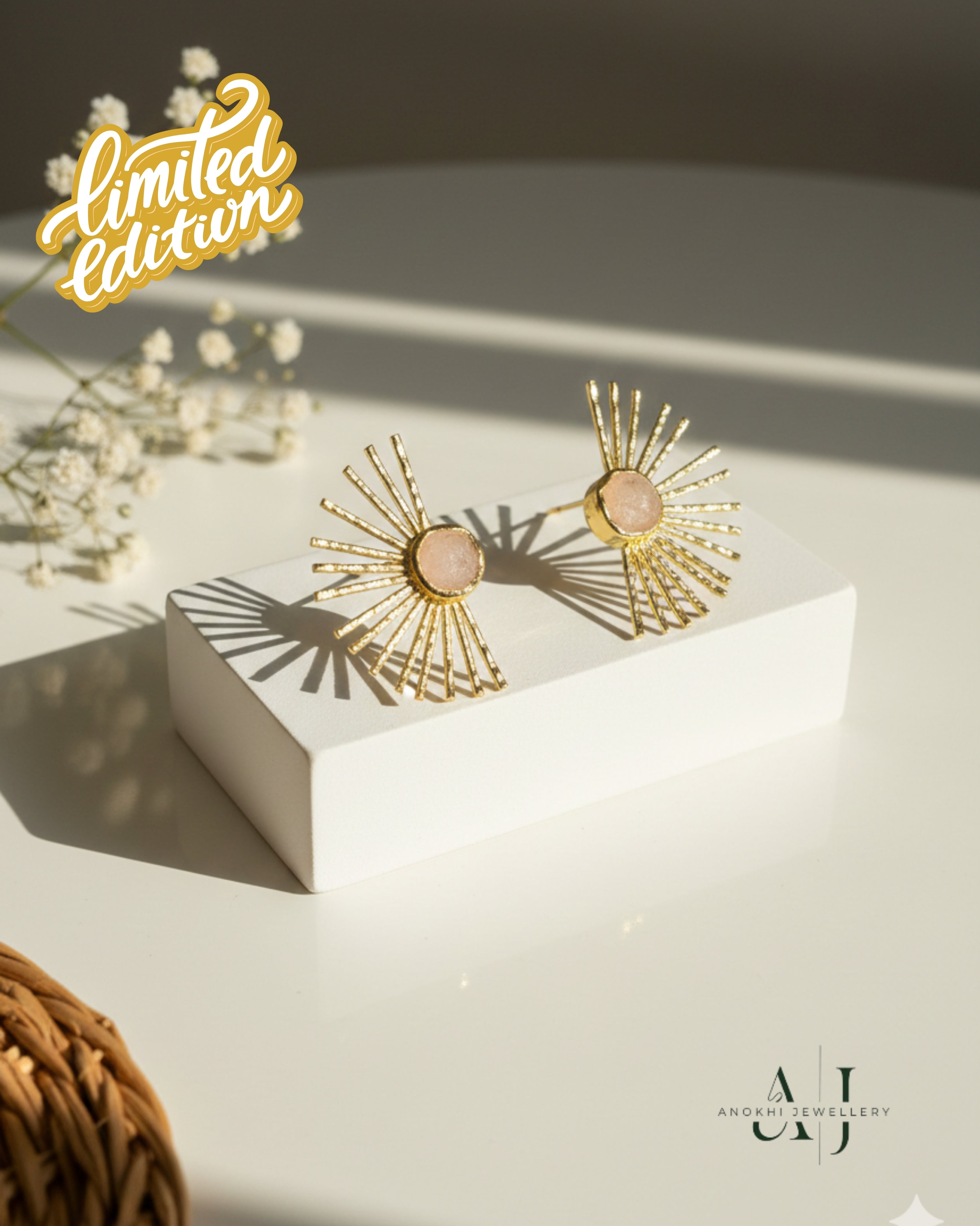 Anokhi Sun Shine Hangings 18k Plated