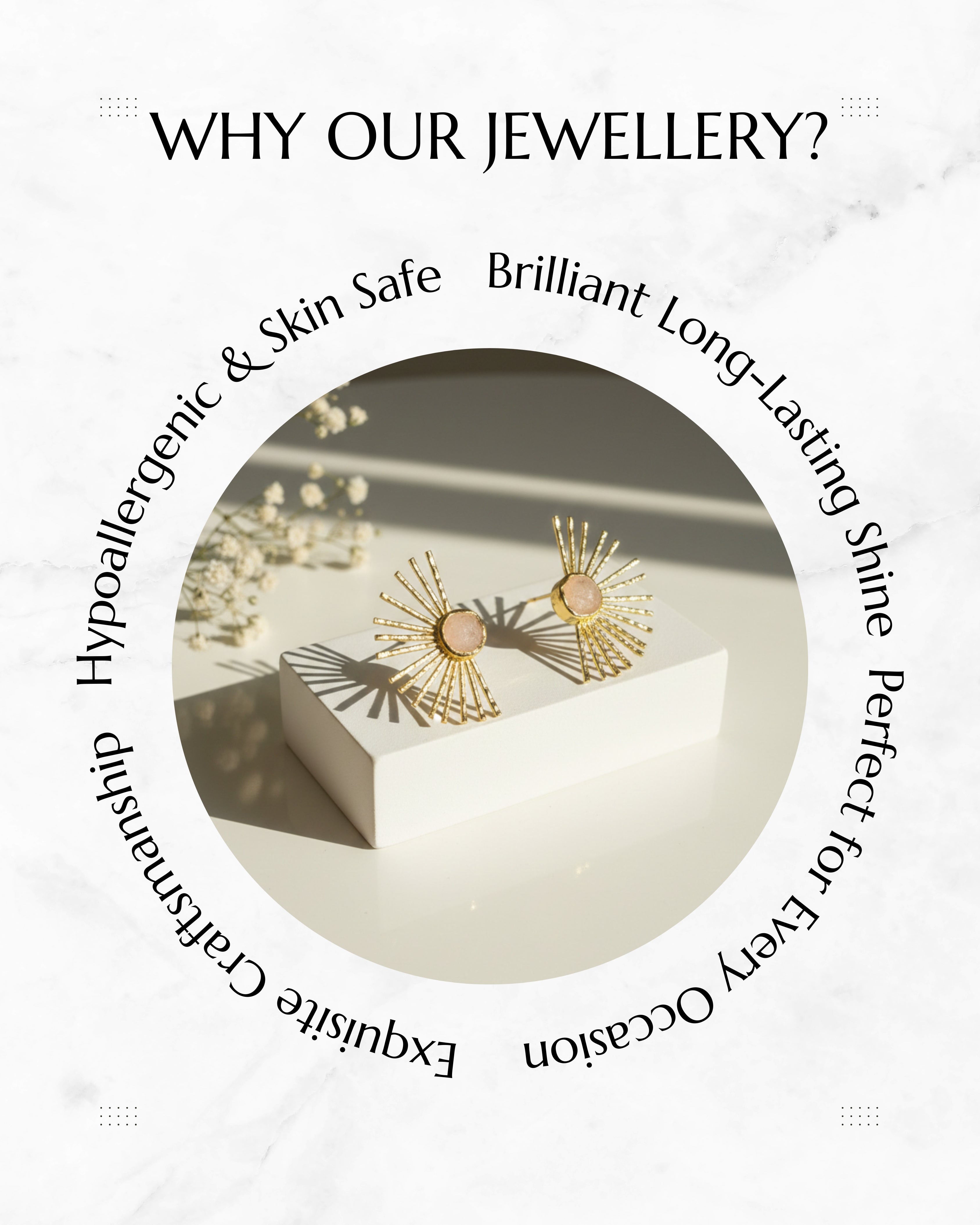 Anokhi Sun Shine Hangings 18k Plated