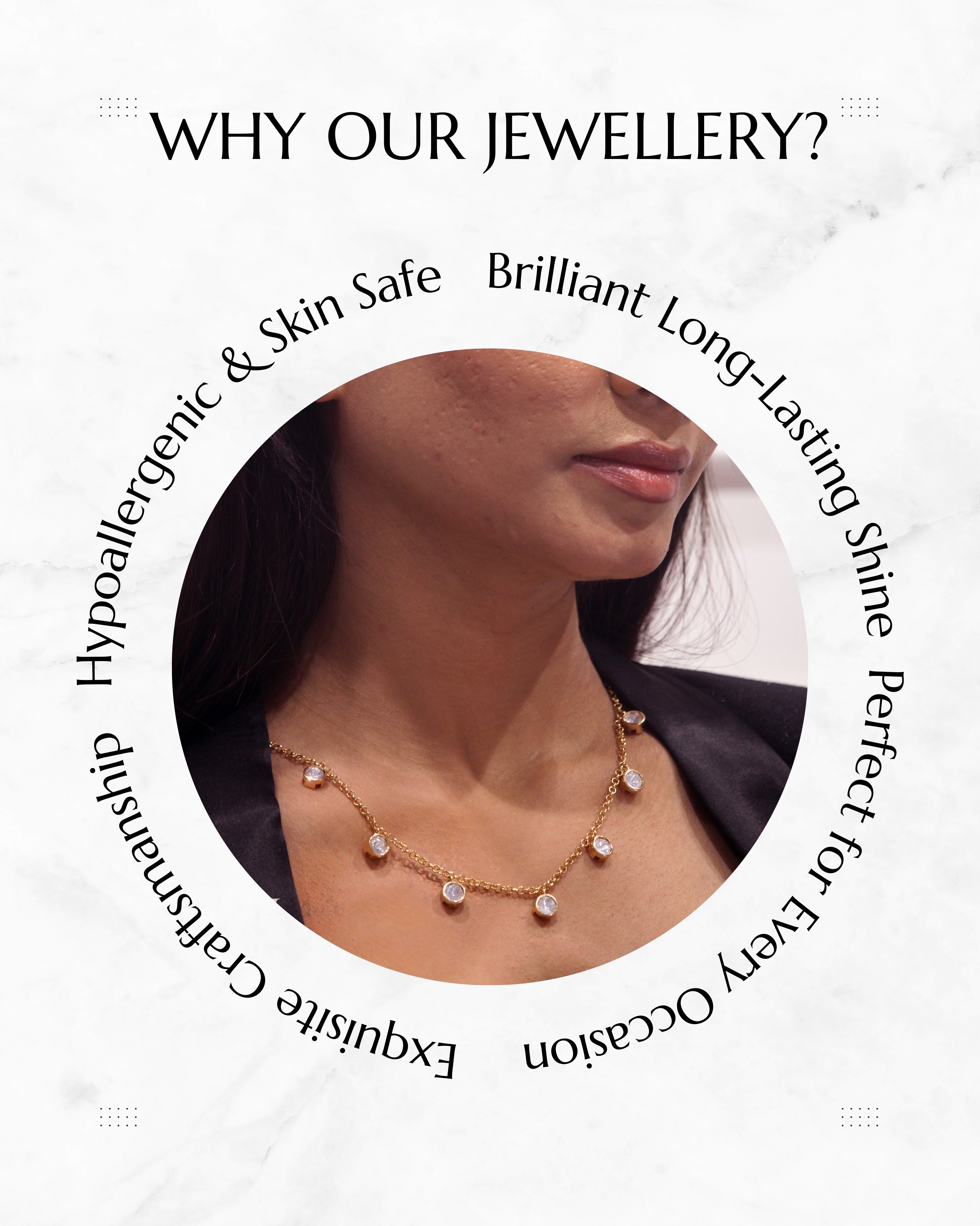 Anokhi Round Hanging Kundan Delicate Set