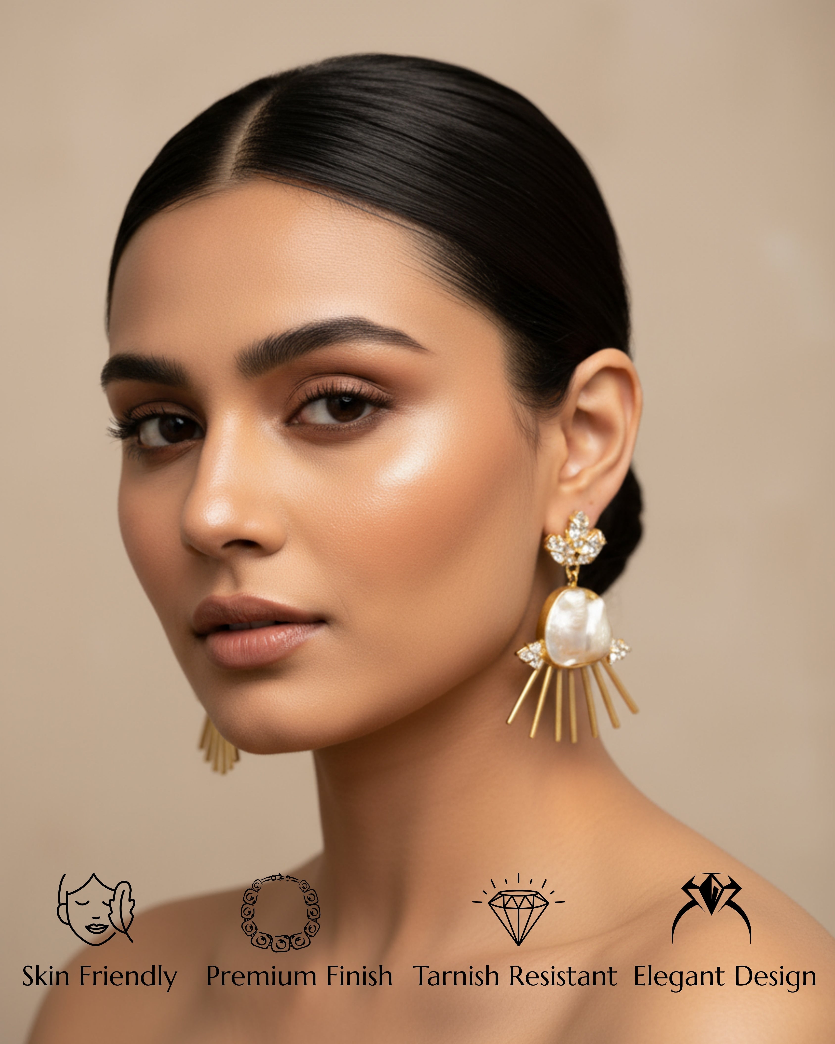 Baroque Pearl Earrings