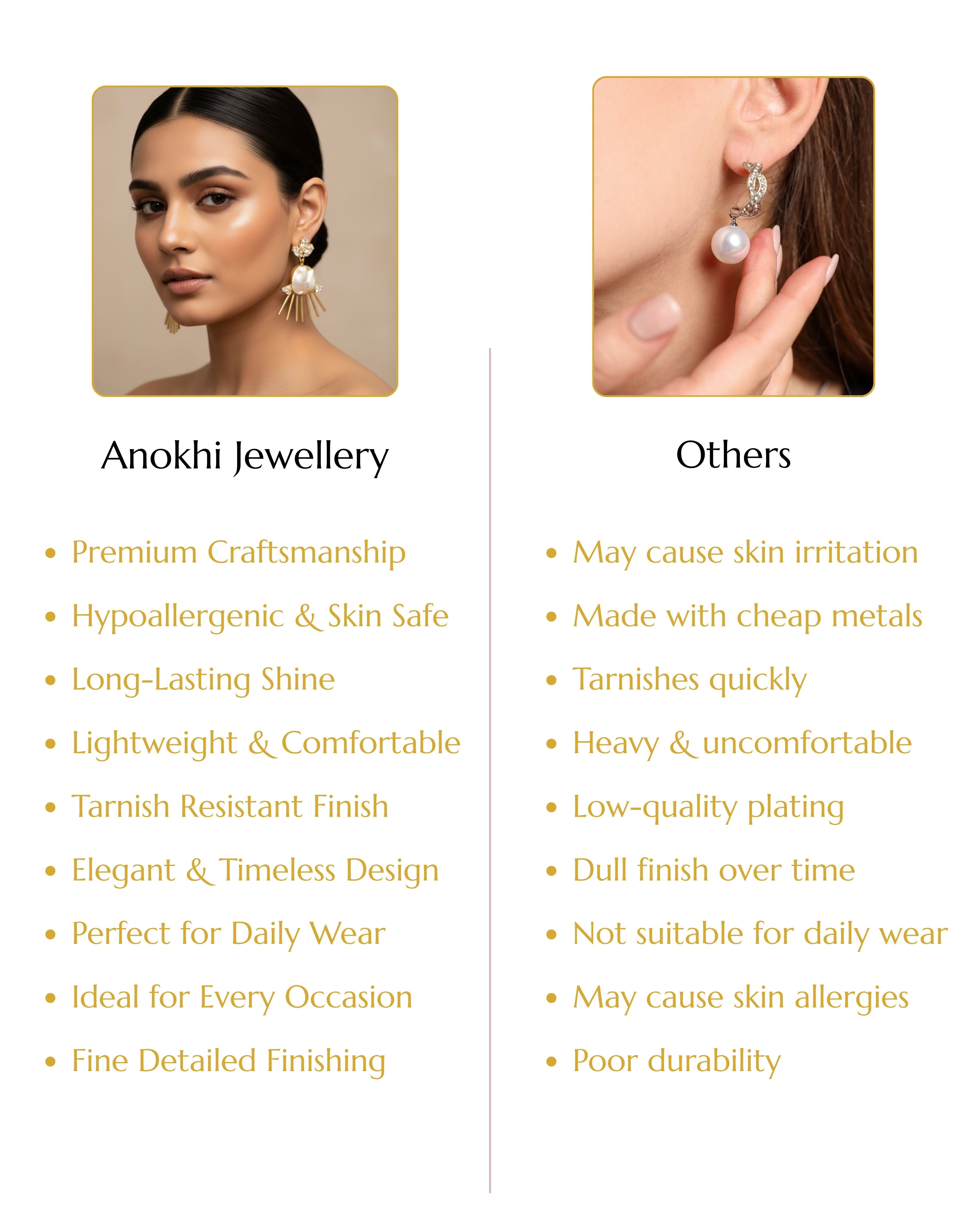 Baroque Pearl Earrings