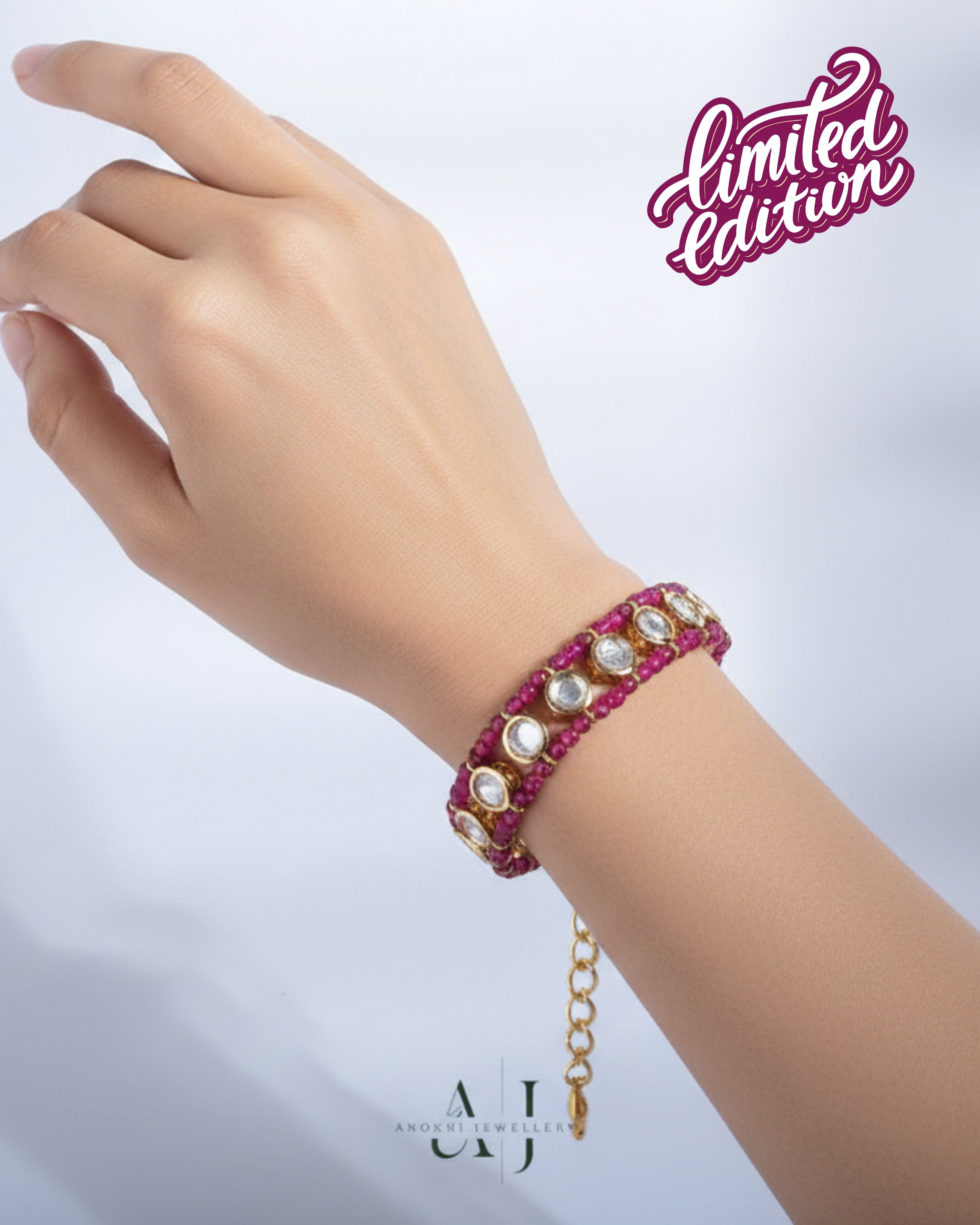 Anokhi Eternal Elegance Kundan Bracelet