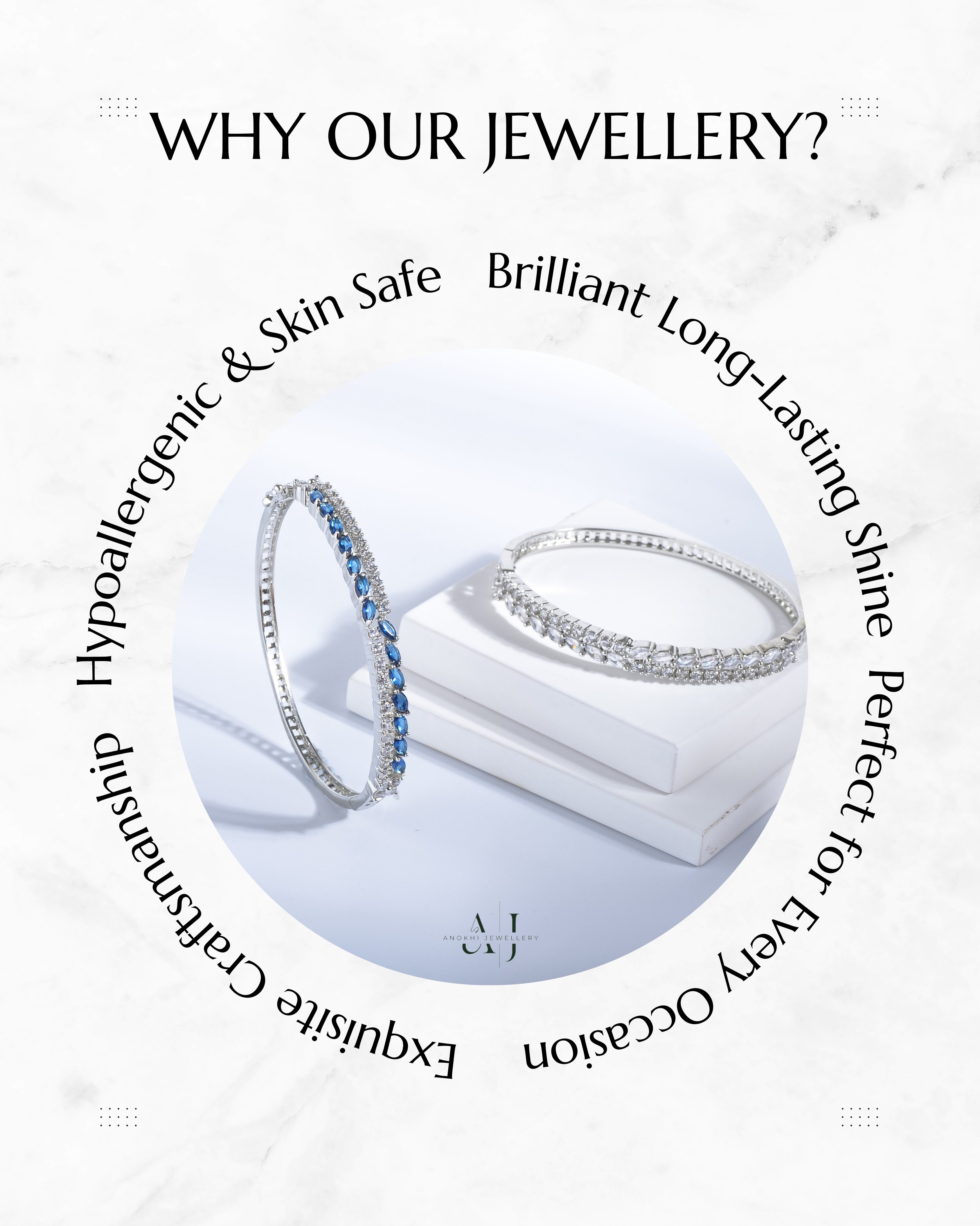 Anokhi Radiant Reverie American Diamond Kada