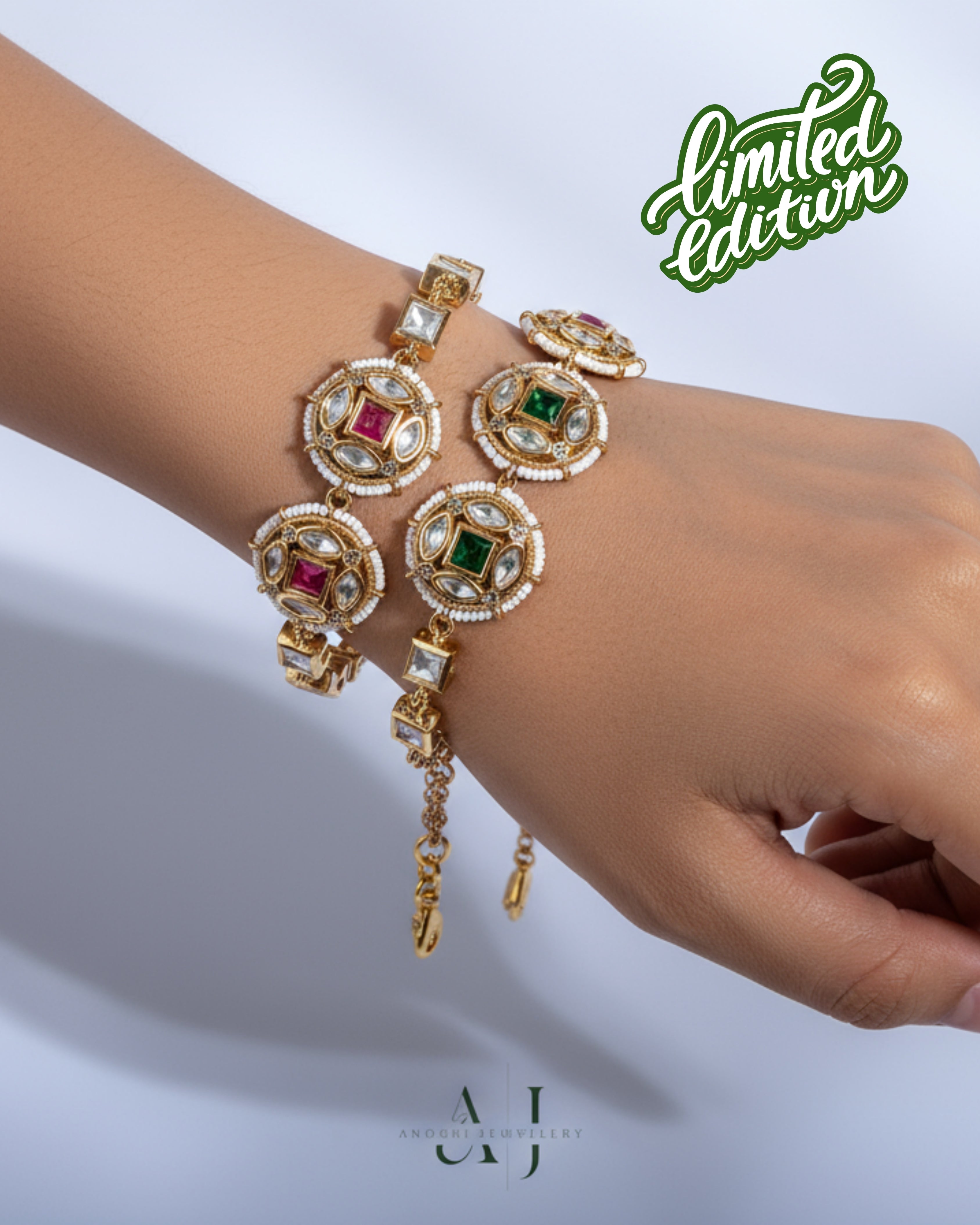 Anokhi Radiant Kundan Bracelet
