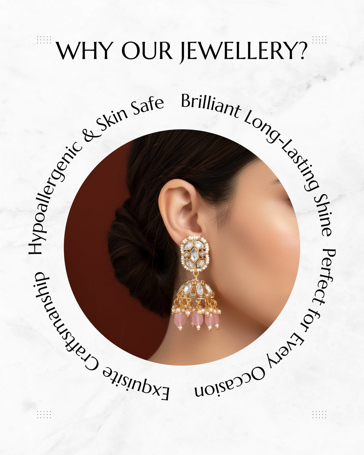 Anokhi Small Hanging Jhumki