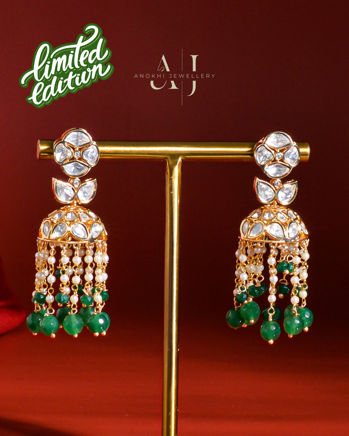 Anokhi Pushp Hanging Jhumki