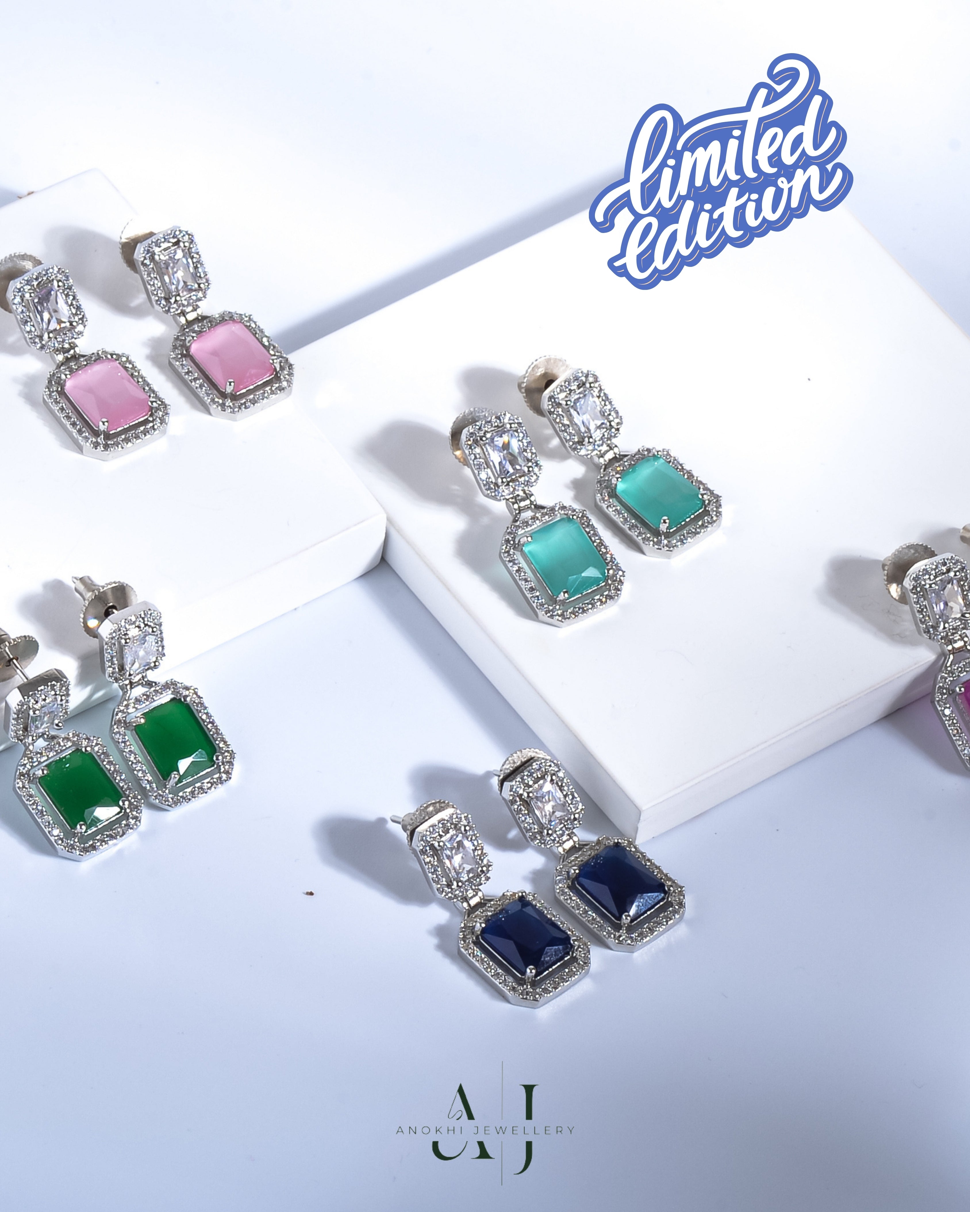 Anokhi Majestic American Diamond Earrings