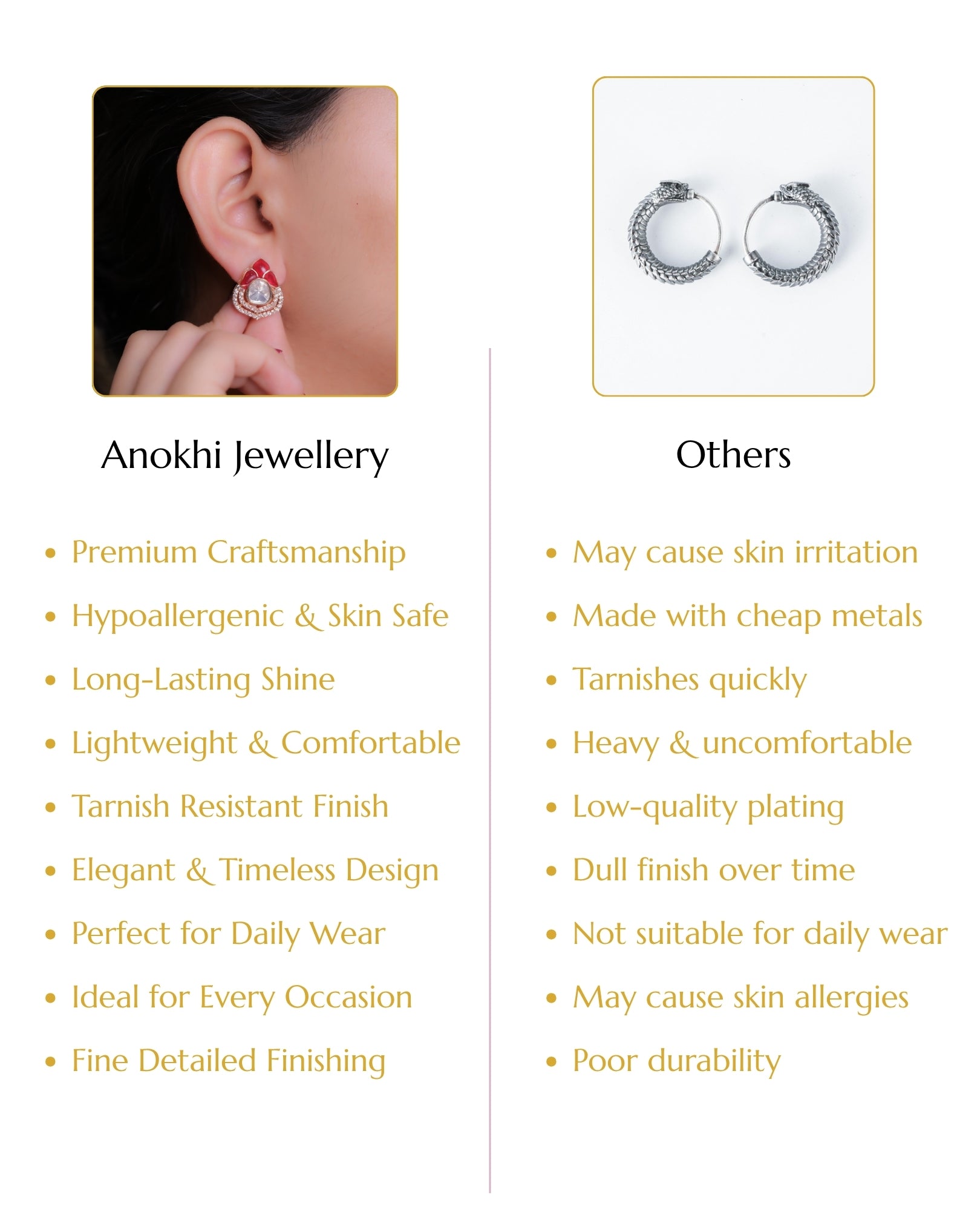 Anokhi Floral Kundan Studs