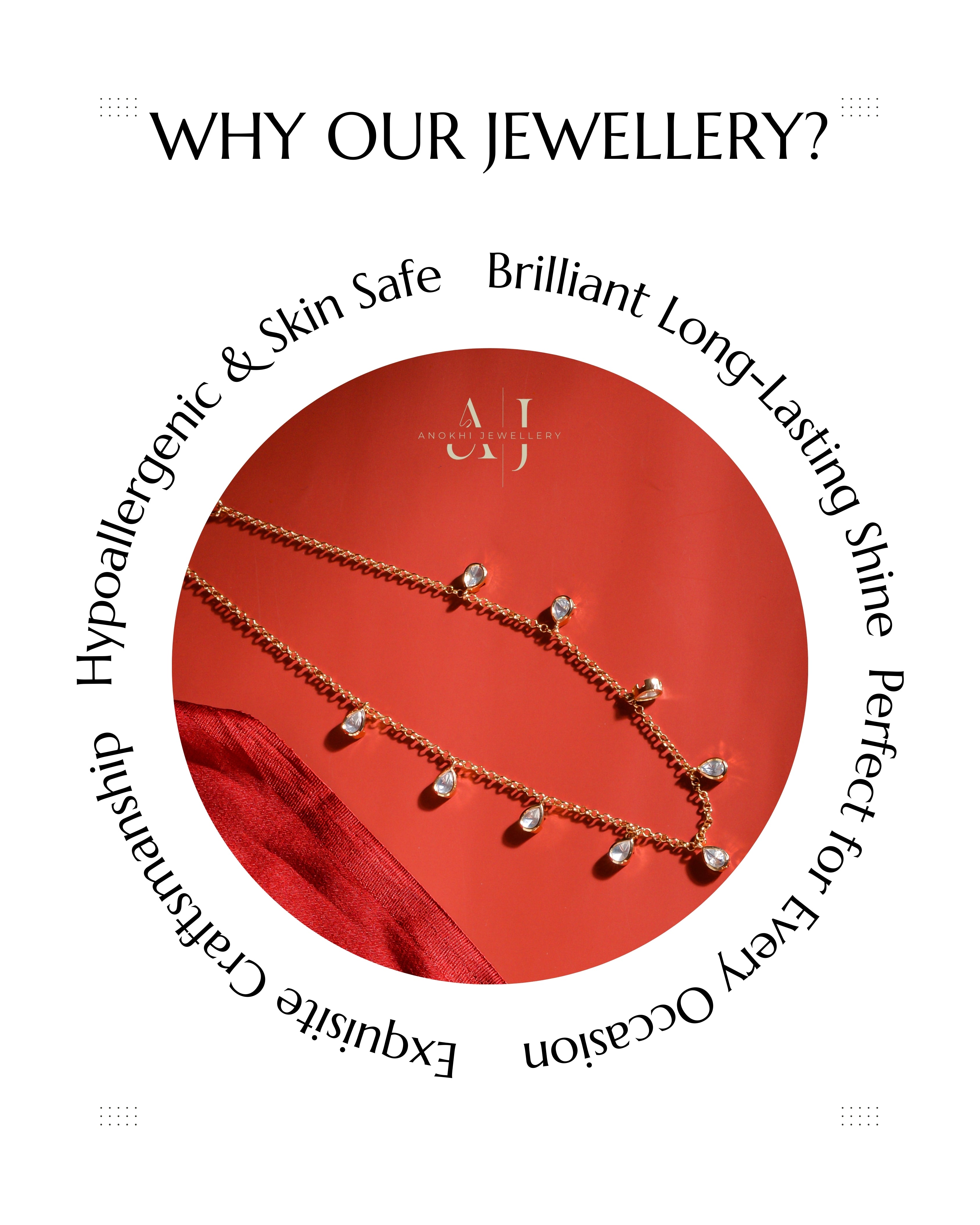 Anokhi Signature Kundan Studded Chain