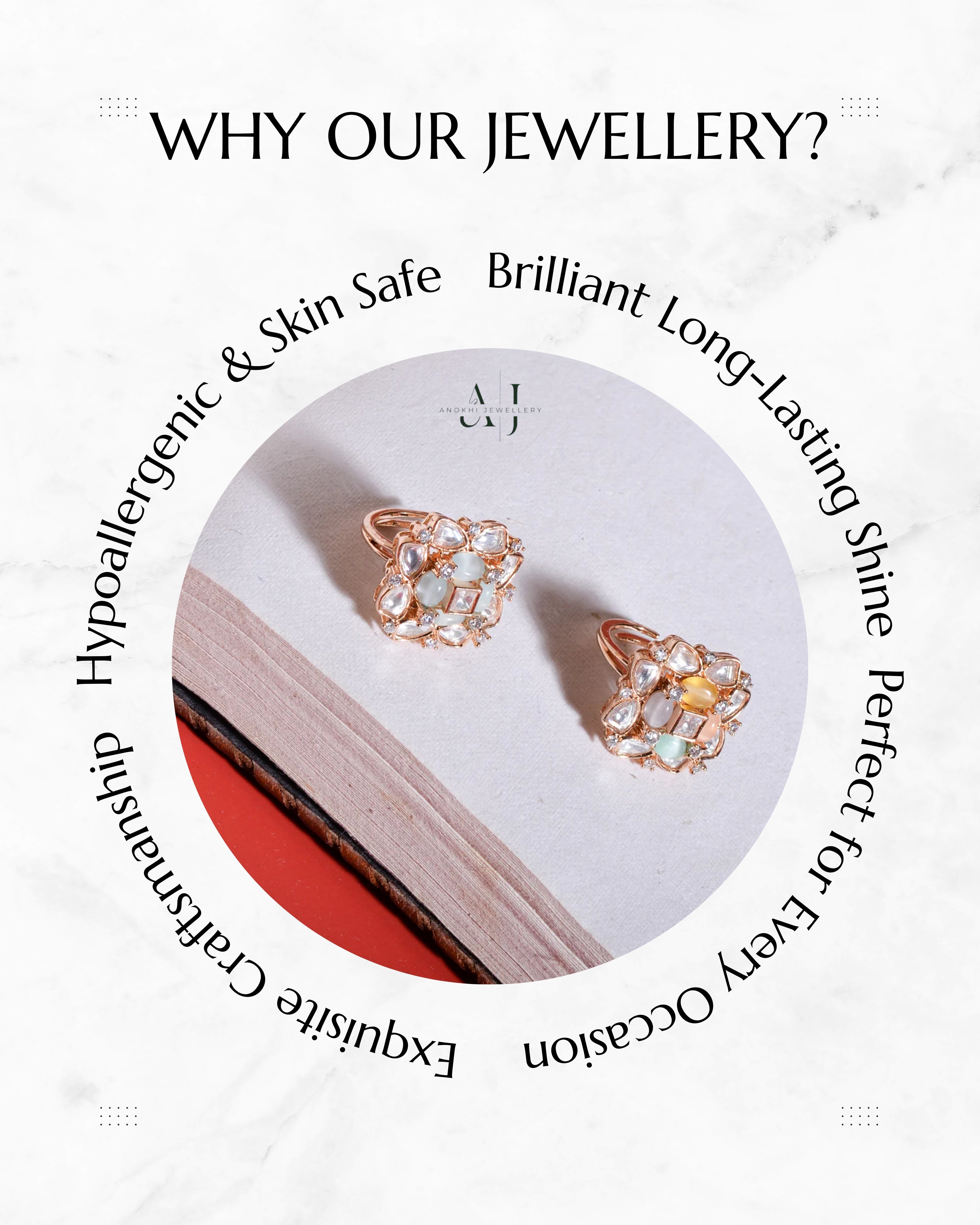 Anokhi Cluster Affair Rings