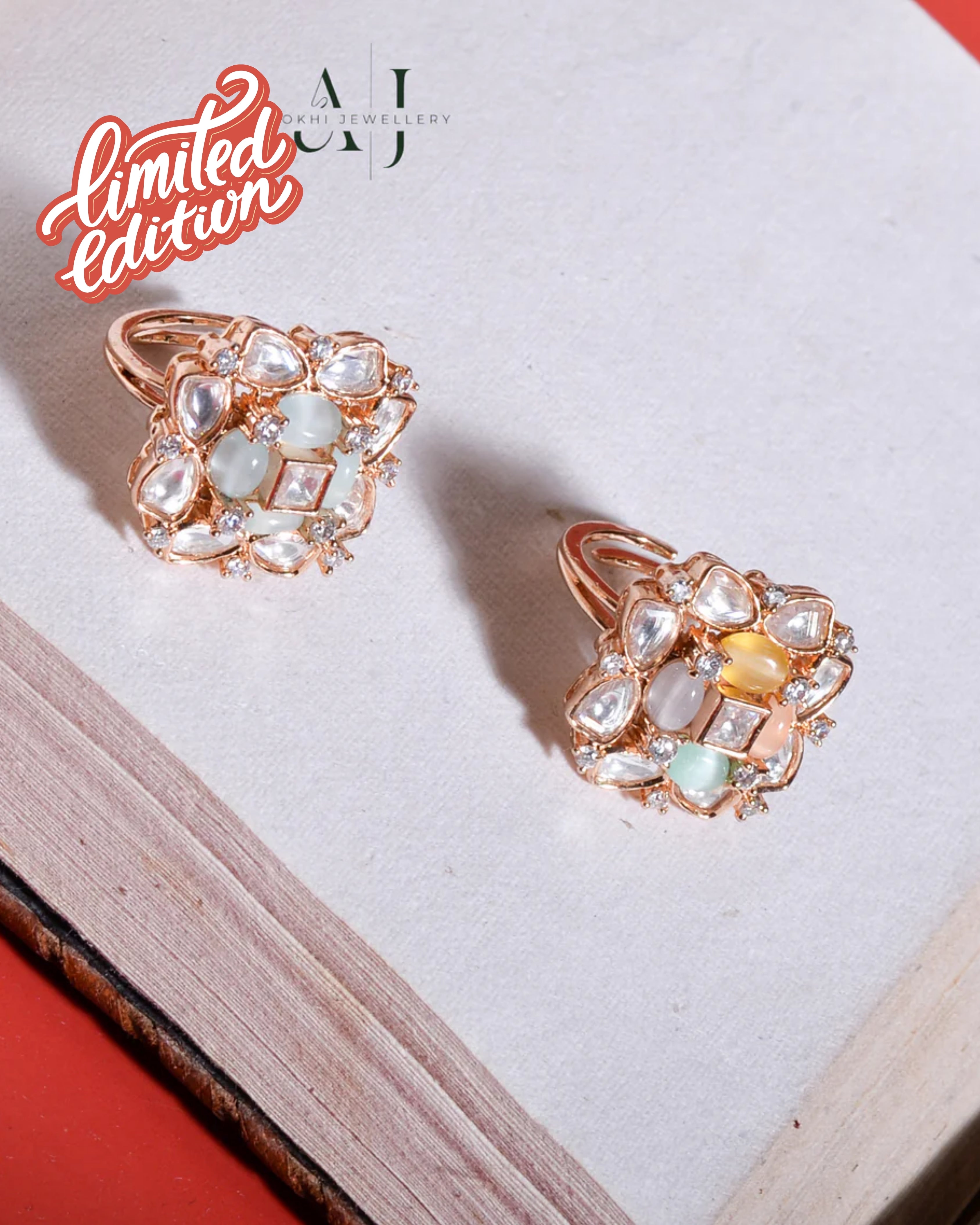 Anokhi Cluster Affair Rings