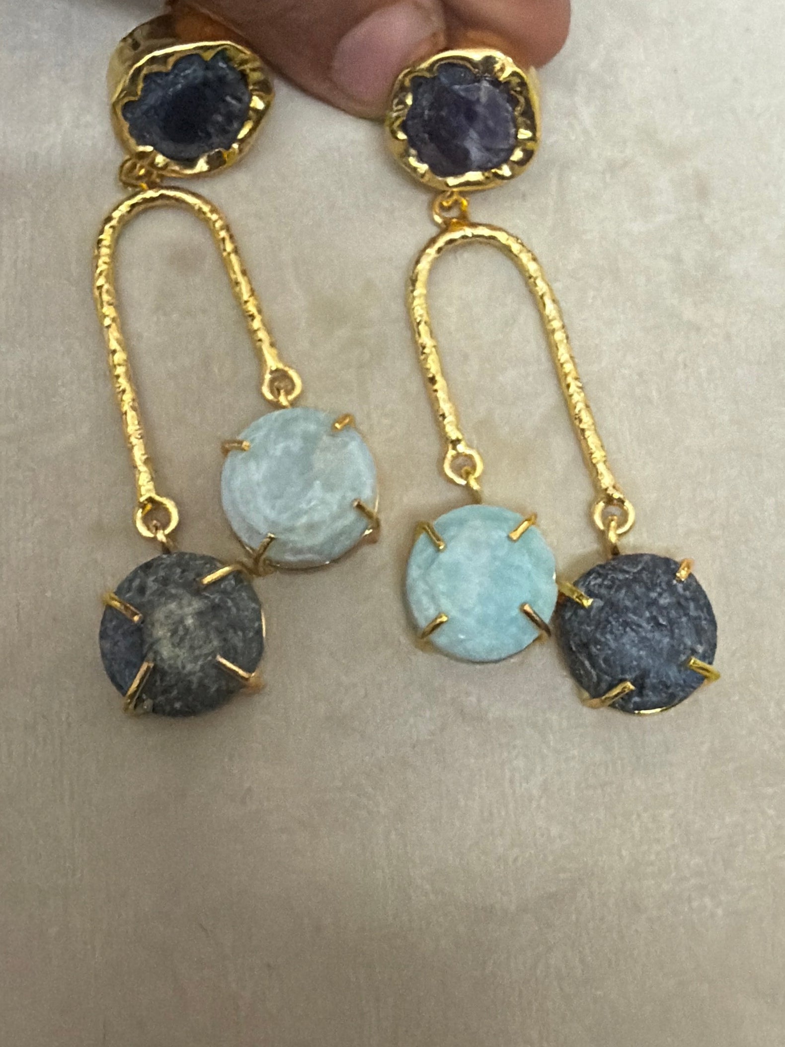 Anokhi Radiant Danglers 18k Plated