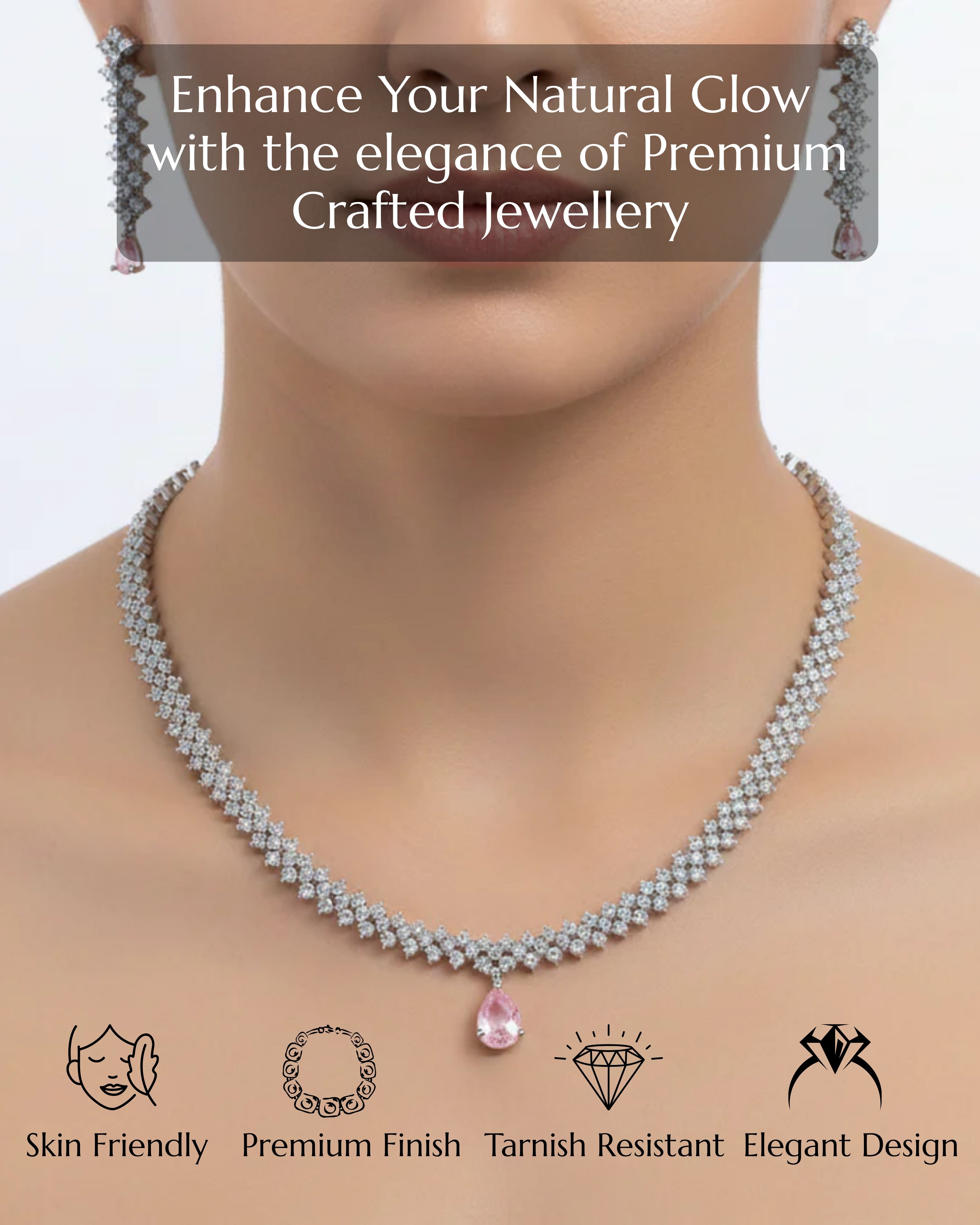 Anokhi Symphony AD Necklace