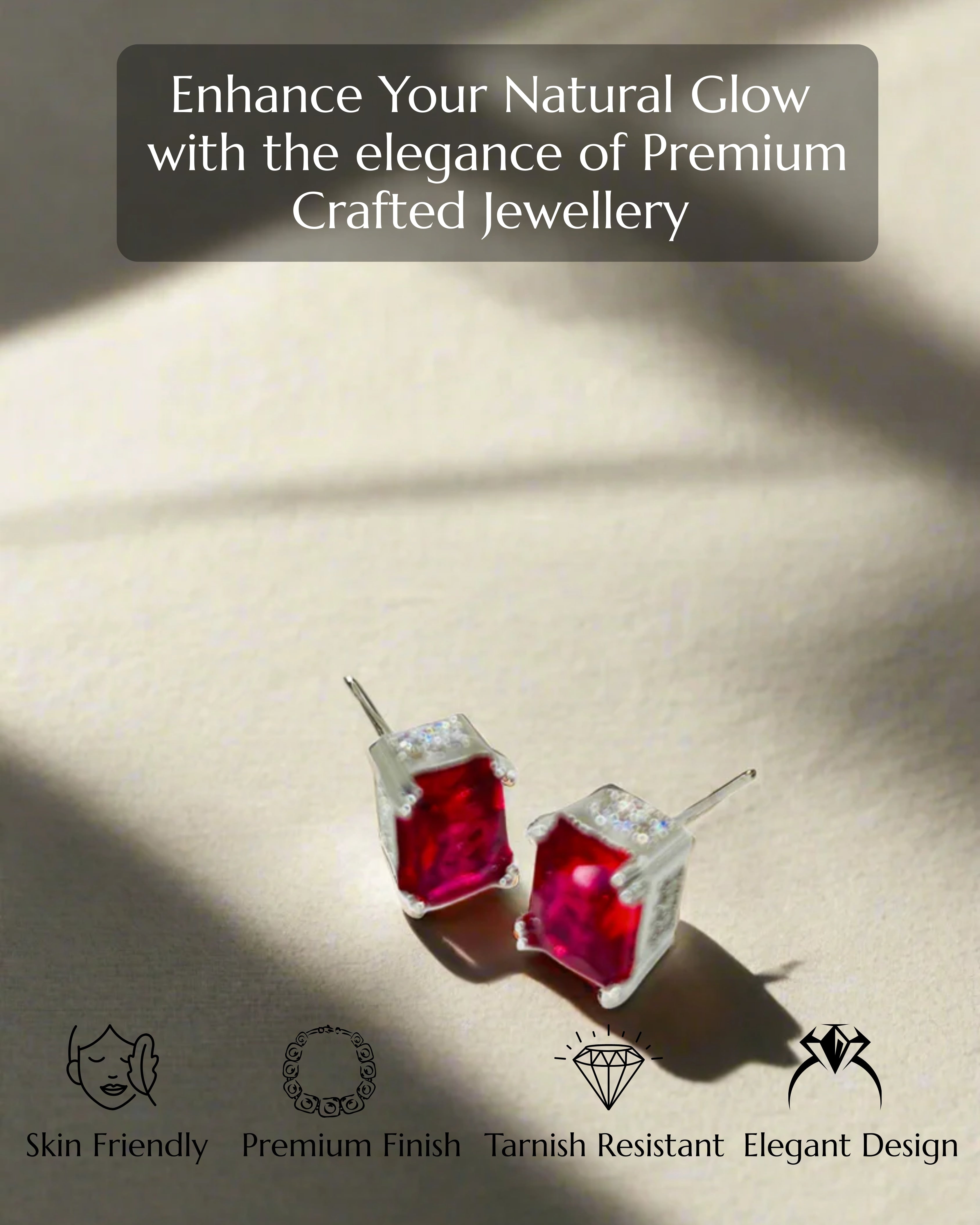 Anokhi Delicate glistering studs