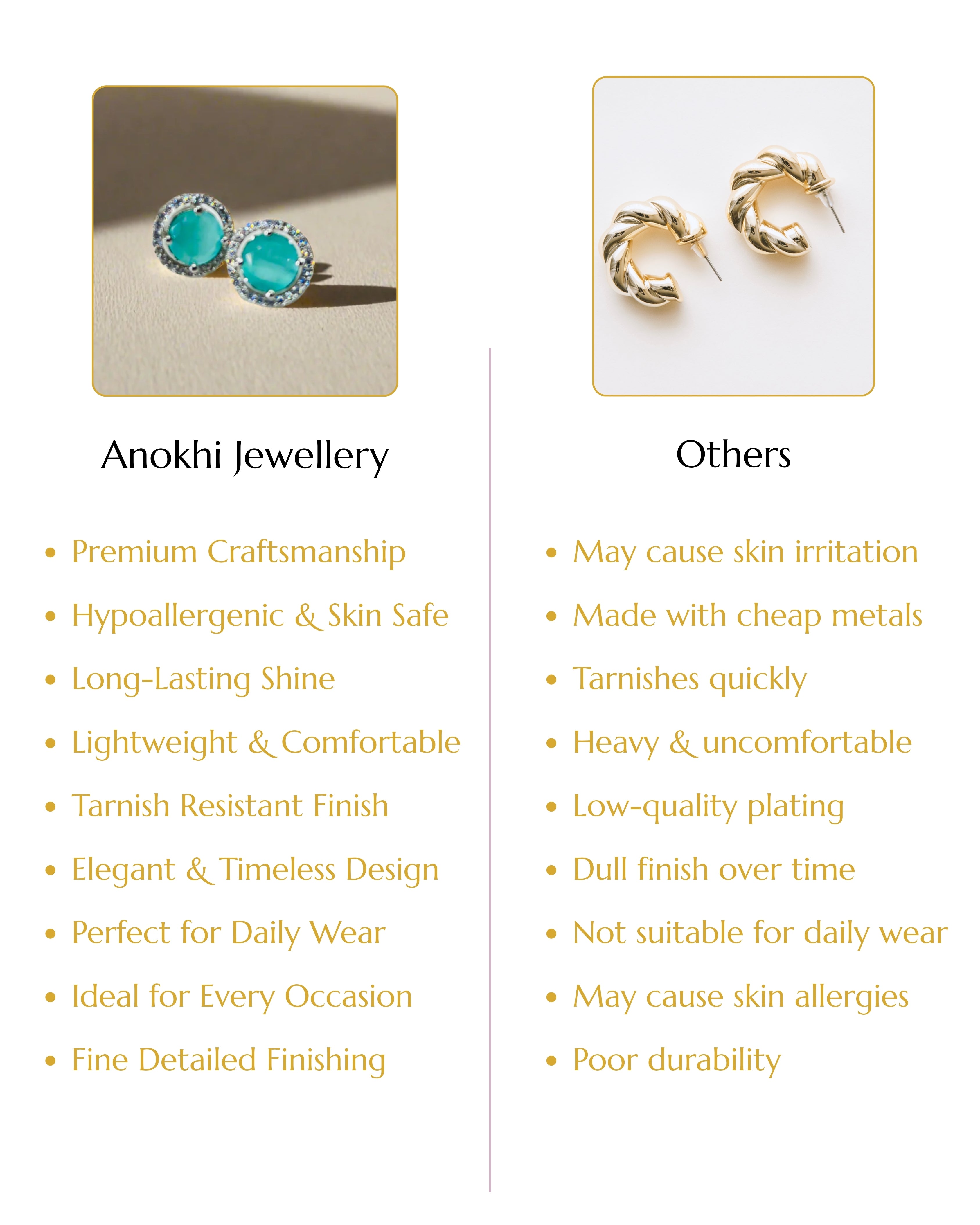 Anokhi Delicate glistering studs