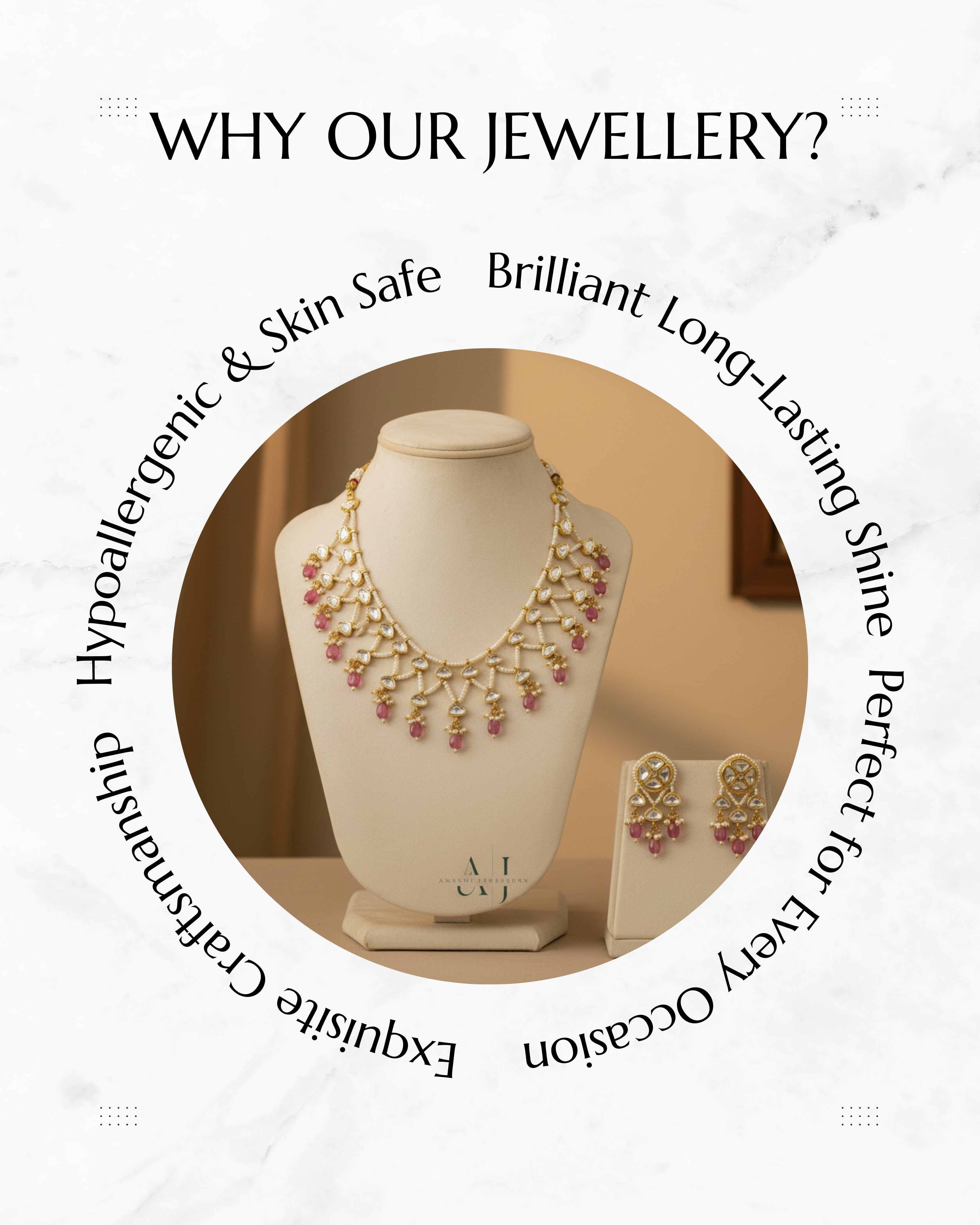 Serenade of Stars: The Tara Kundan Necklace