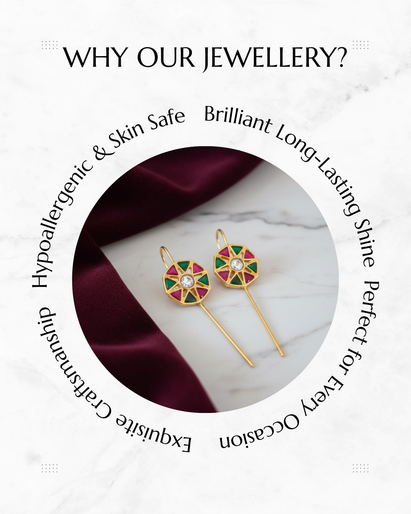 Anokhi Phool Earcuff pair