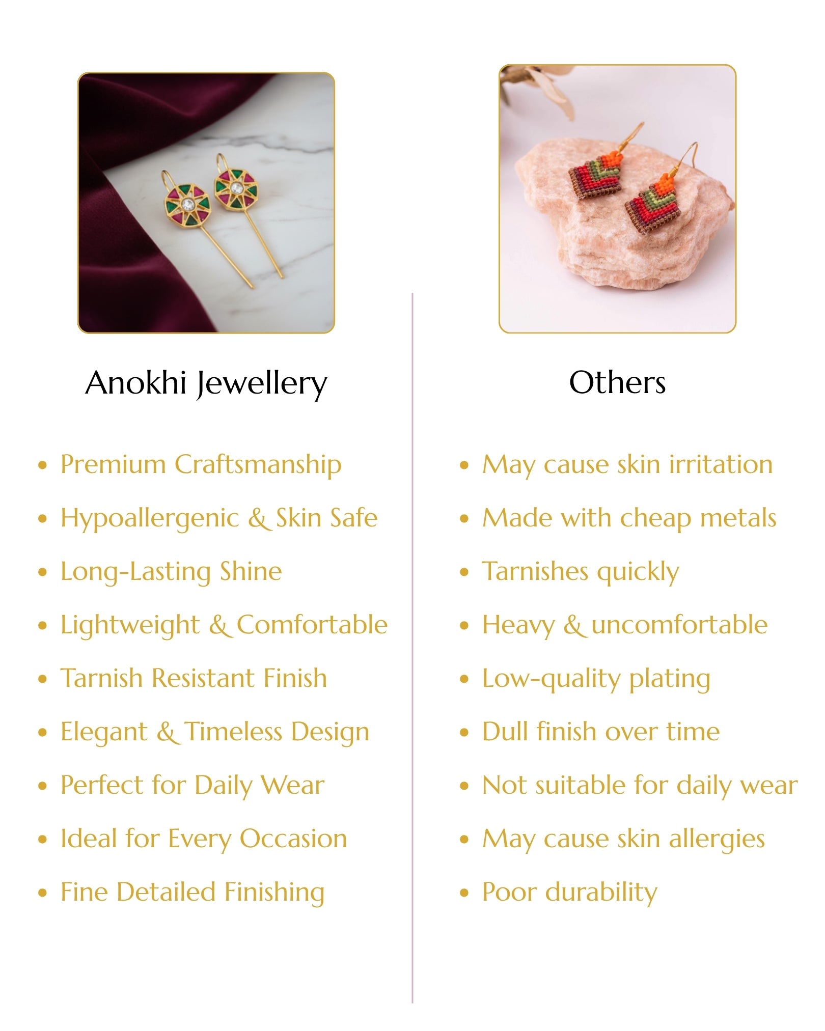 Anokhi Phool Earcuff pair