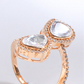 Anokhi Royal Blossom Kundan Ring