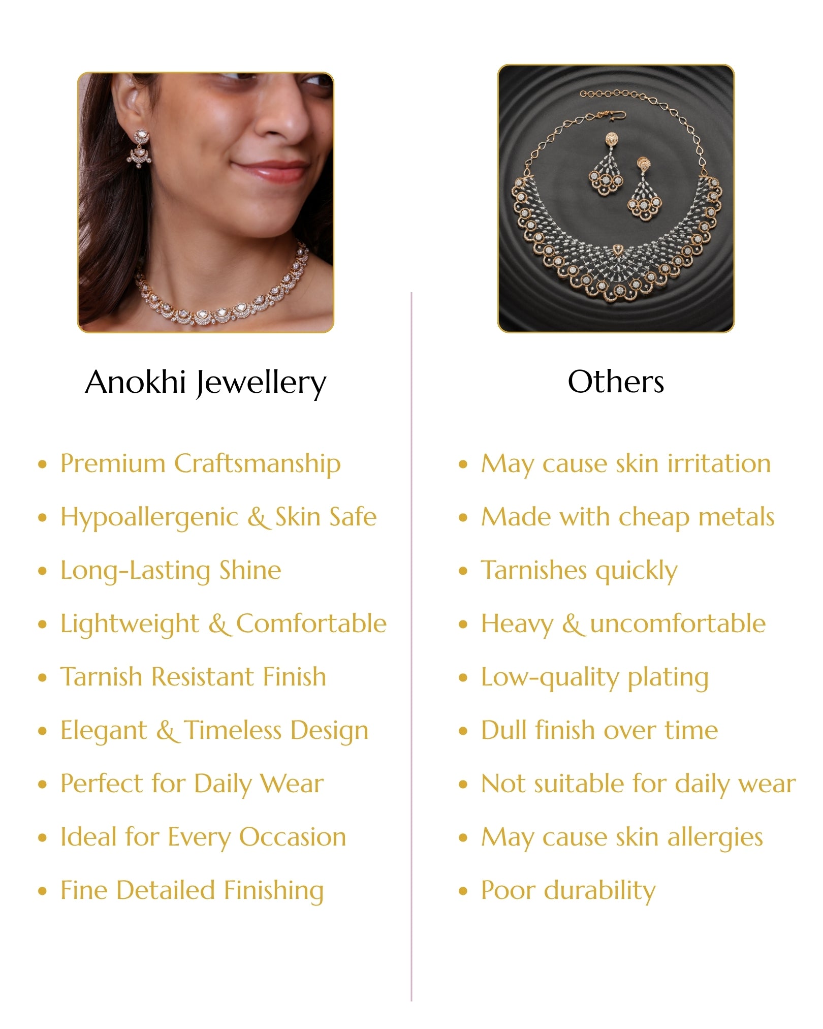 Anokhi Pearl Curve Kundan Set