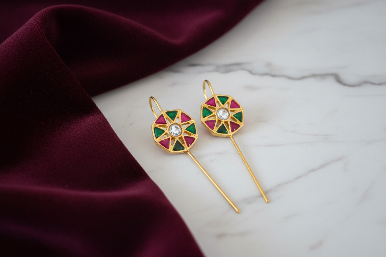Anokhi Phool Earcuff pair