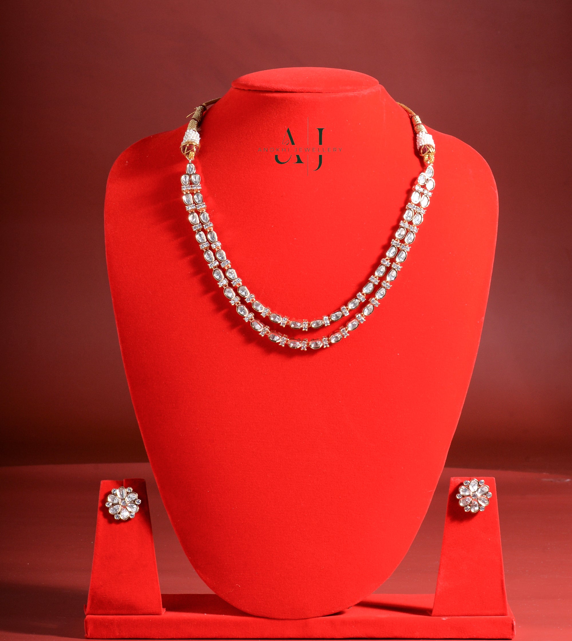 Twilight Treasures: The Sandhya Kundan Necklace