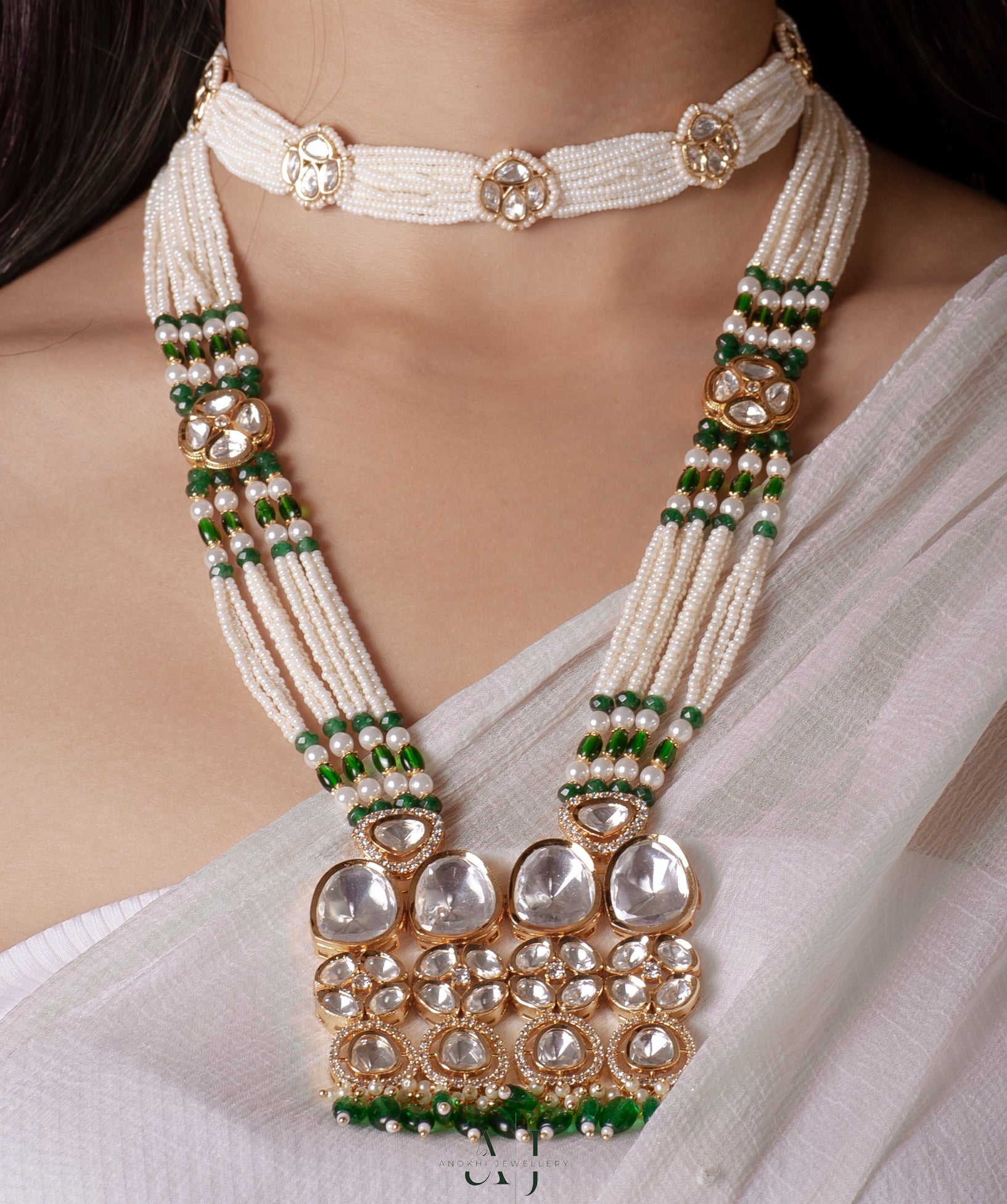 Regal Radiance: The Maharani Kundan Necklace