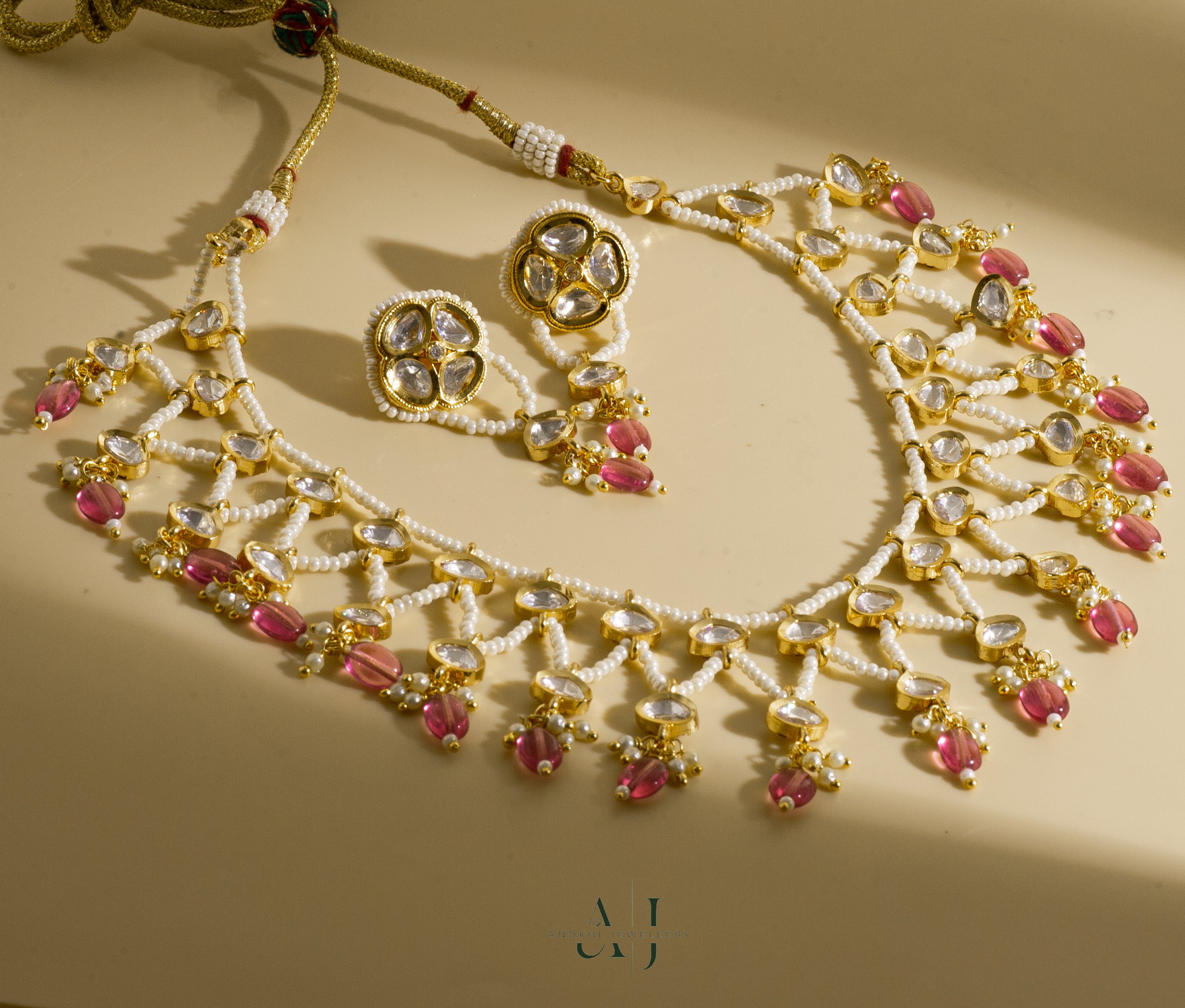 Serenade of Stars: The Tara Kundan Necklace