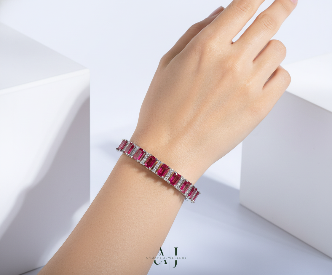 Anokhi Dazzling Delights American Diamond Kada