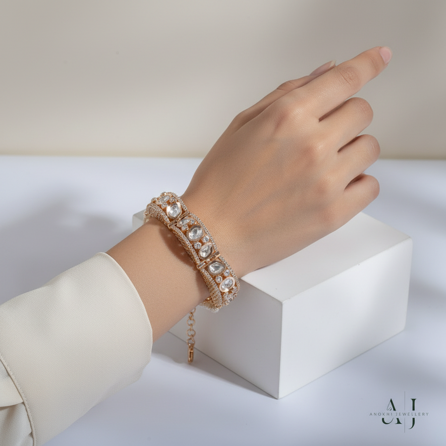 Anokhi Regal Radiance Kundan Bracelet